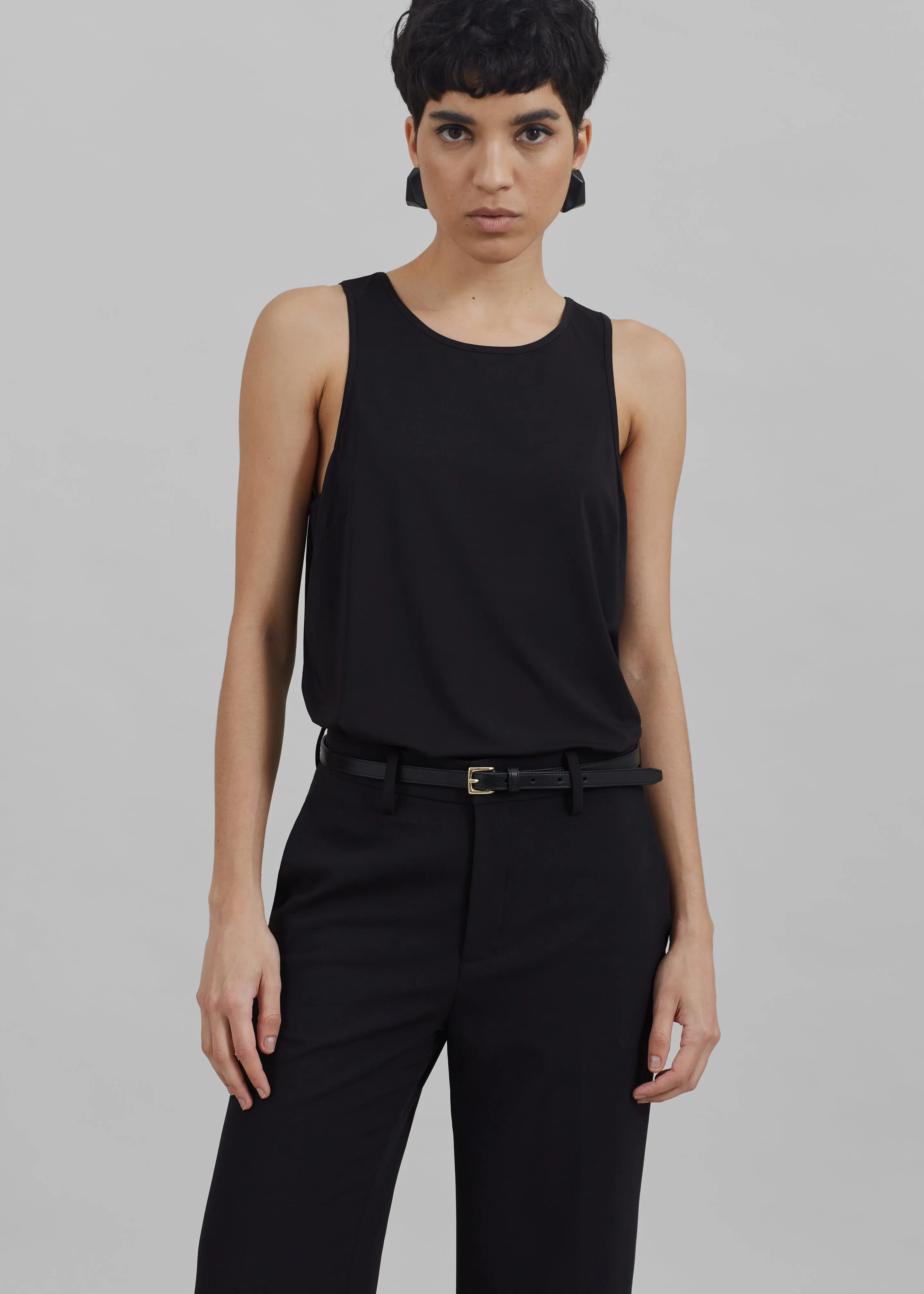 Solene Tank Top - Black sold by Frankie Shop product image thumbnail 2