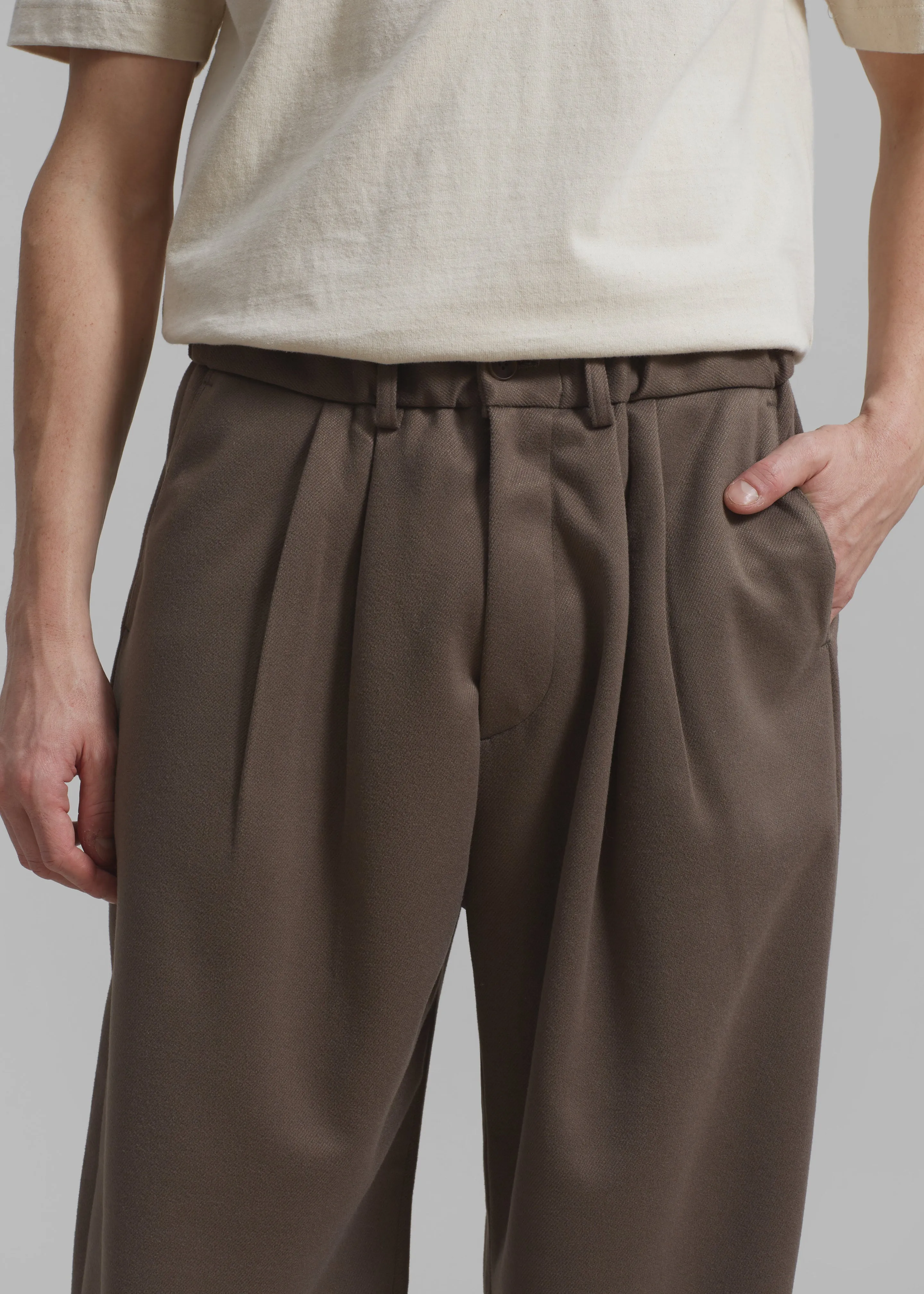 Theo Pants - Cocoa sold by Frankie Shop product image thumbnail 2