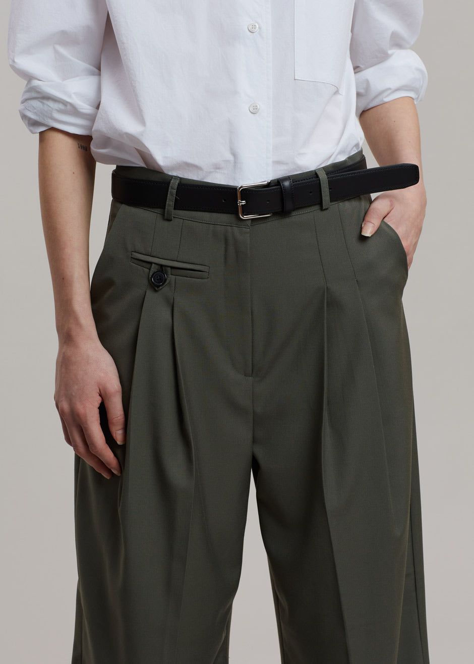 Ainsley Pants - Olive sold by Frankie Shop product image thumbnail 6
