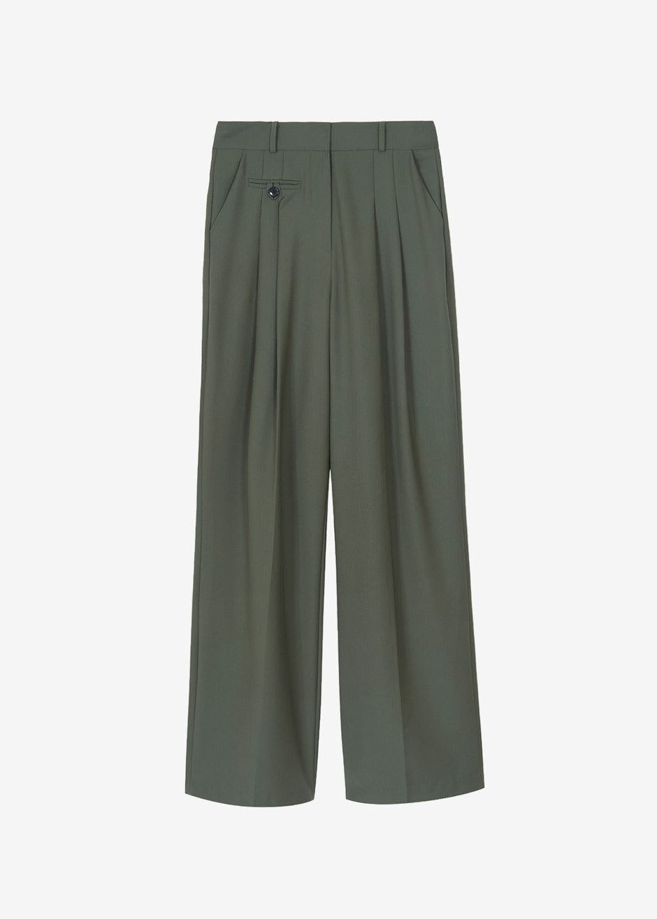 Ainsley Pants - Olive sold by Frankie Shop product image thumbnail 10