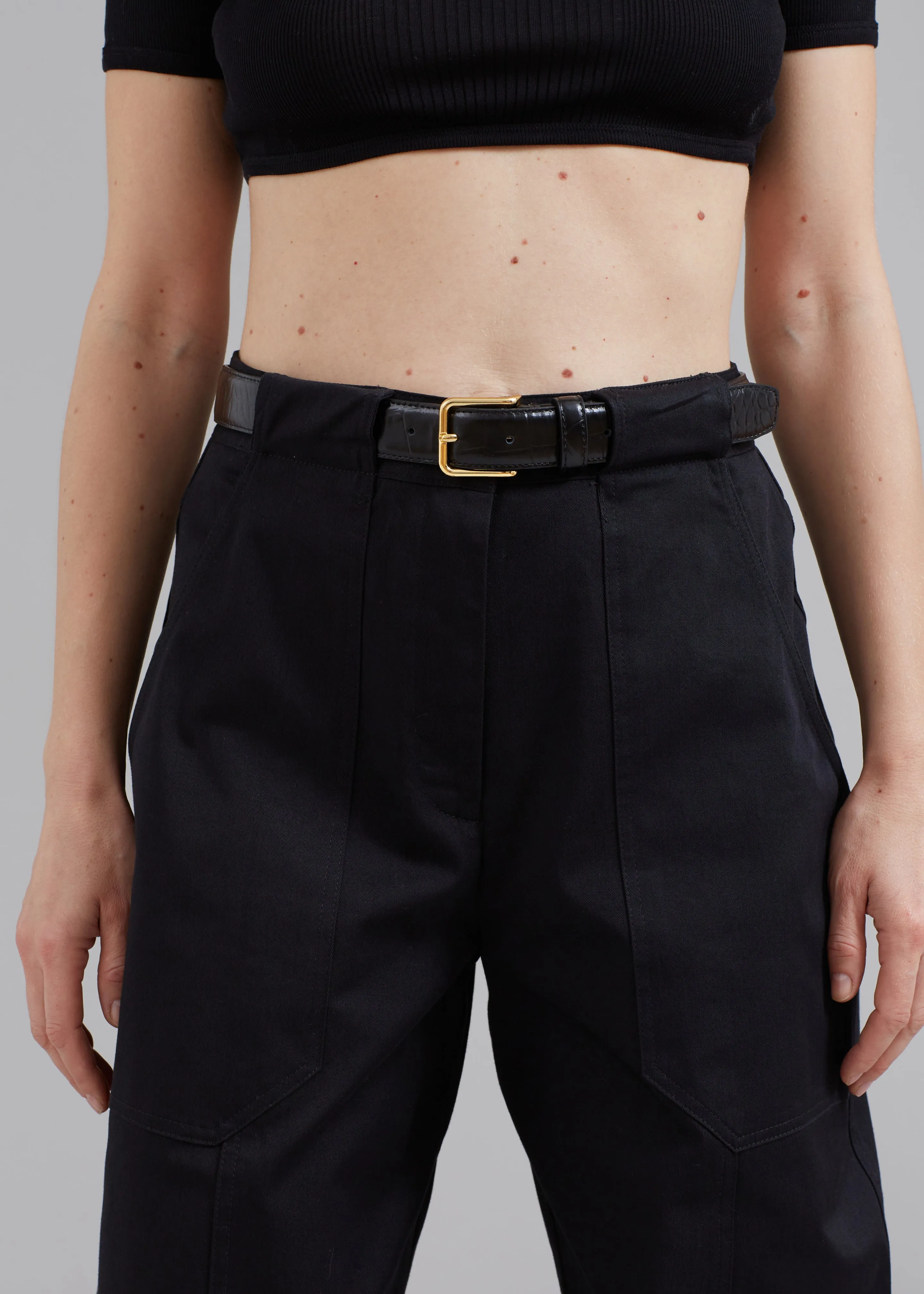 Matteau Utility Trouser - Black sold by Frankie Shop product image thumbnail 3