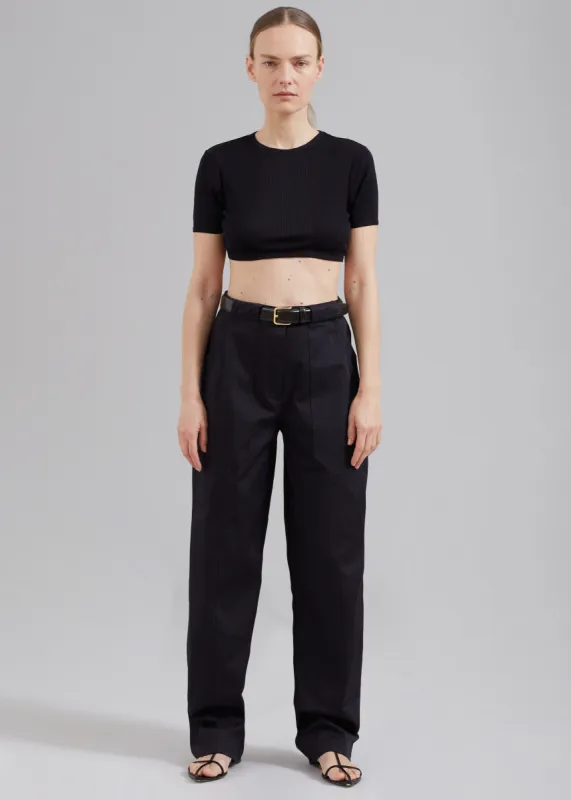 Matteau Utility Trouser - Black sold by Frankie Shop