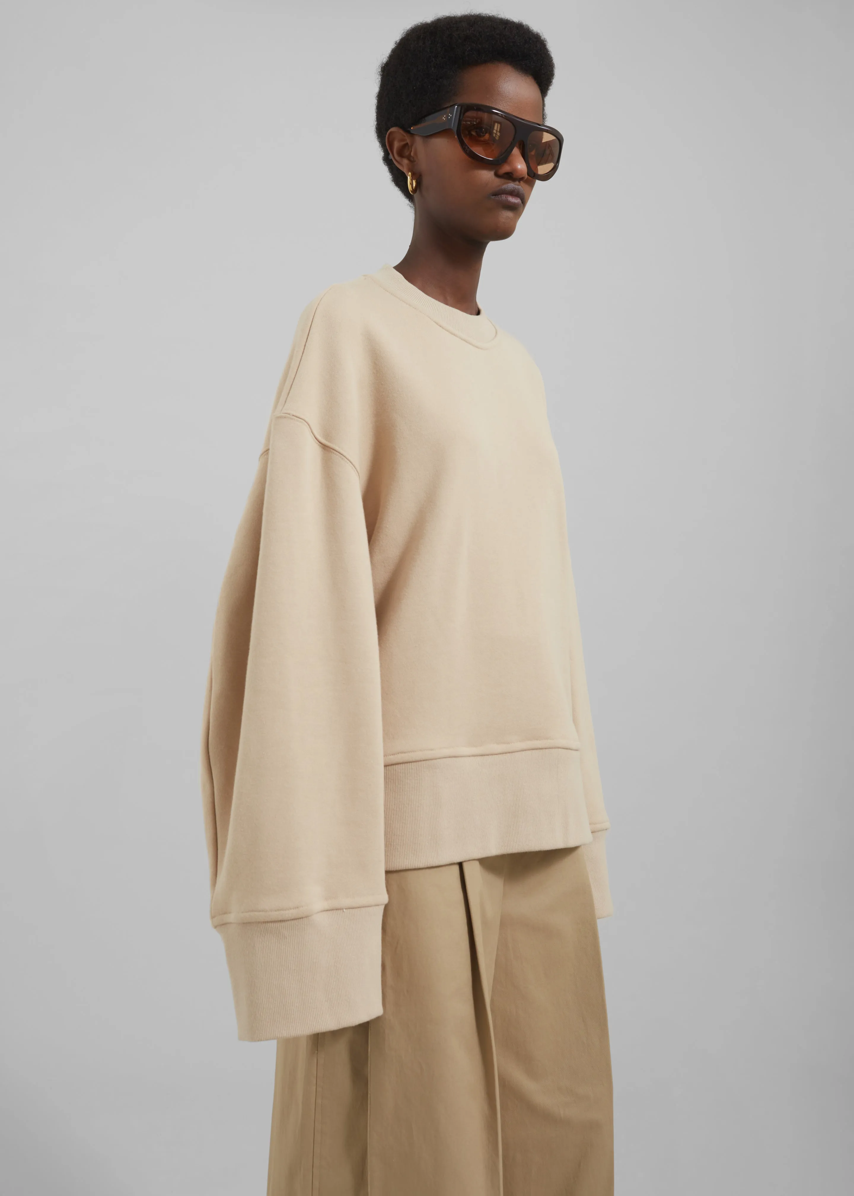 Clea Sweatshirt - Beige sold by Frankie Shop product image thumbnail 2