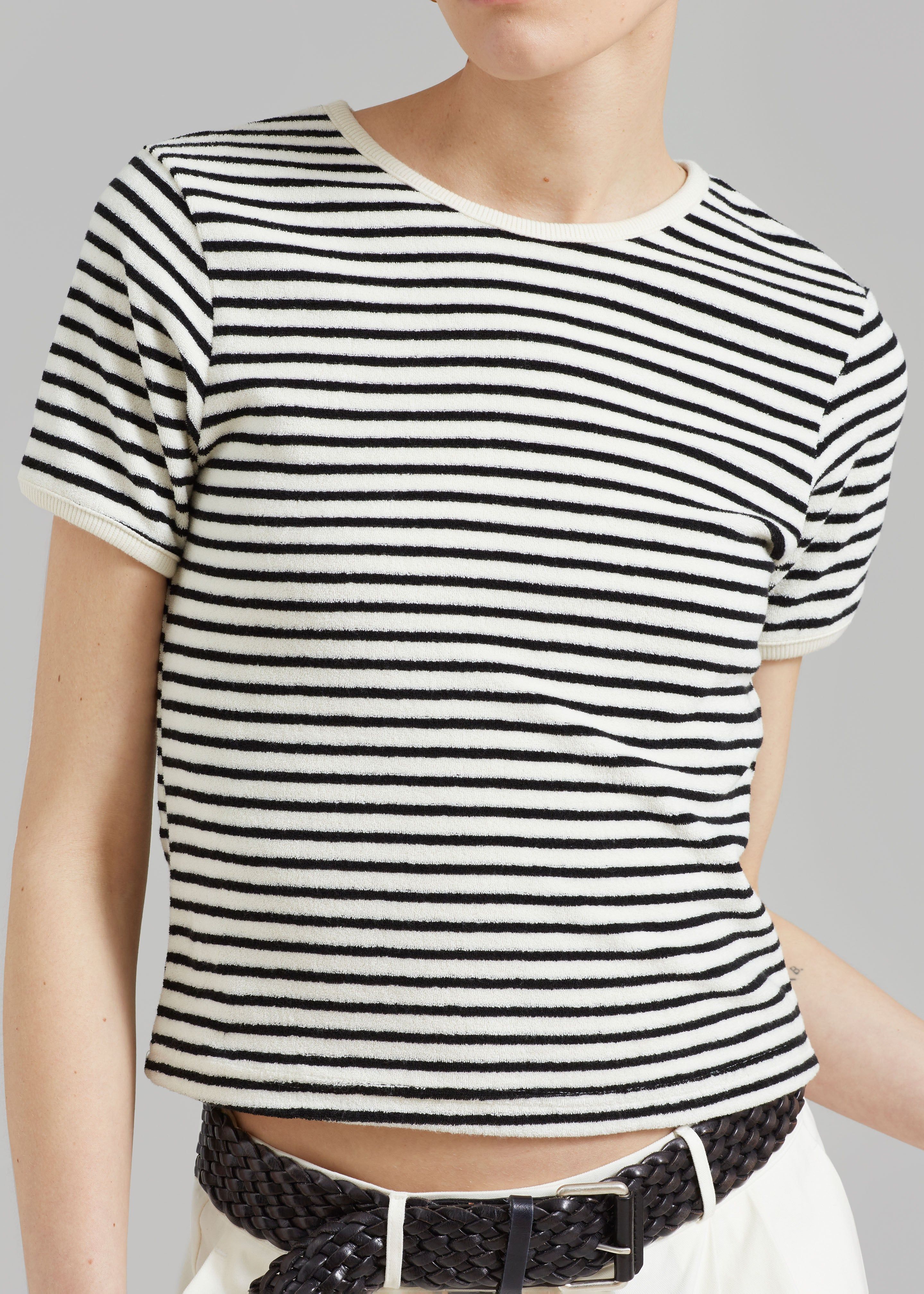 Lennox Tee - Black Stripe sold by Frankie Shop product image thumbnail 3