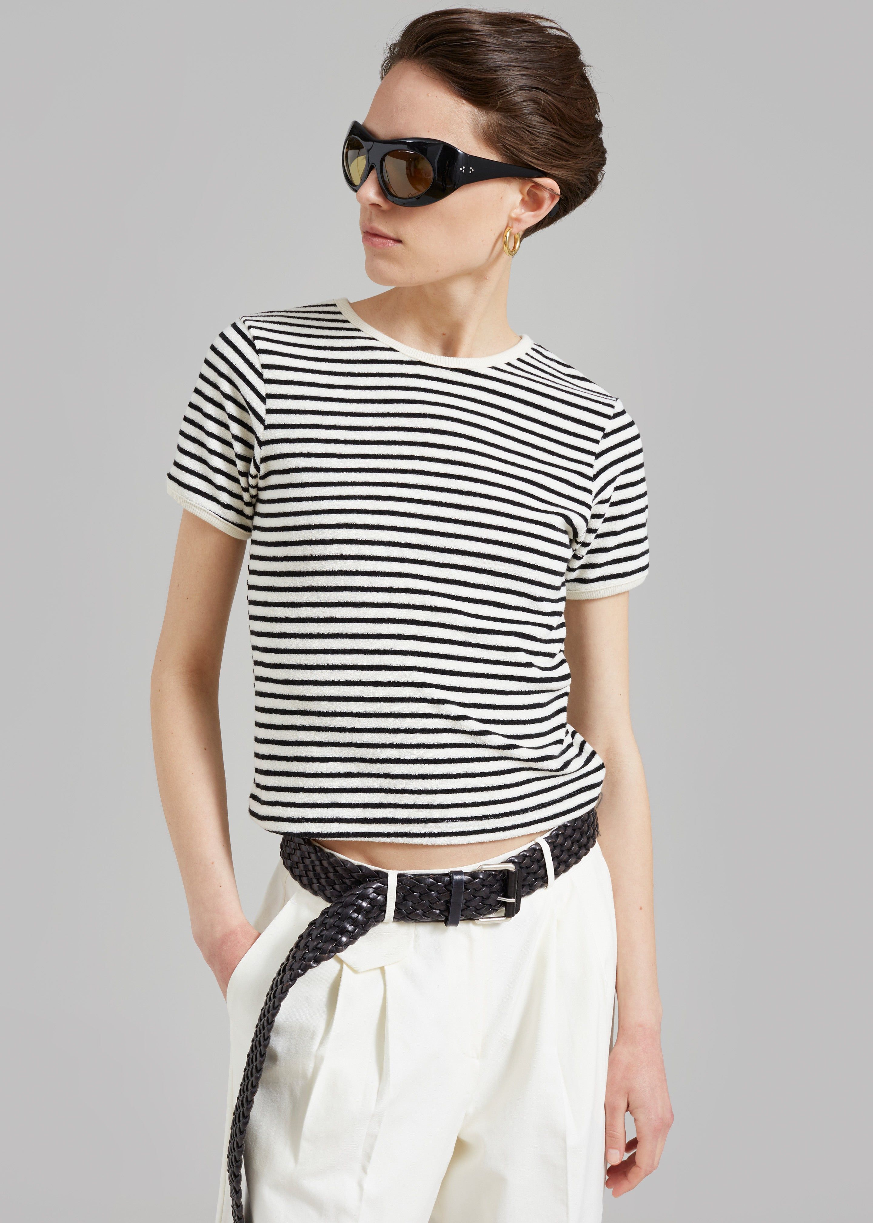 Lennox Tee - Black Stripe sold by Frankie Shop product image thumbnail 5