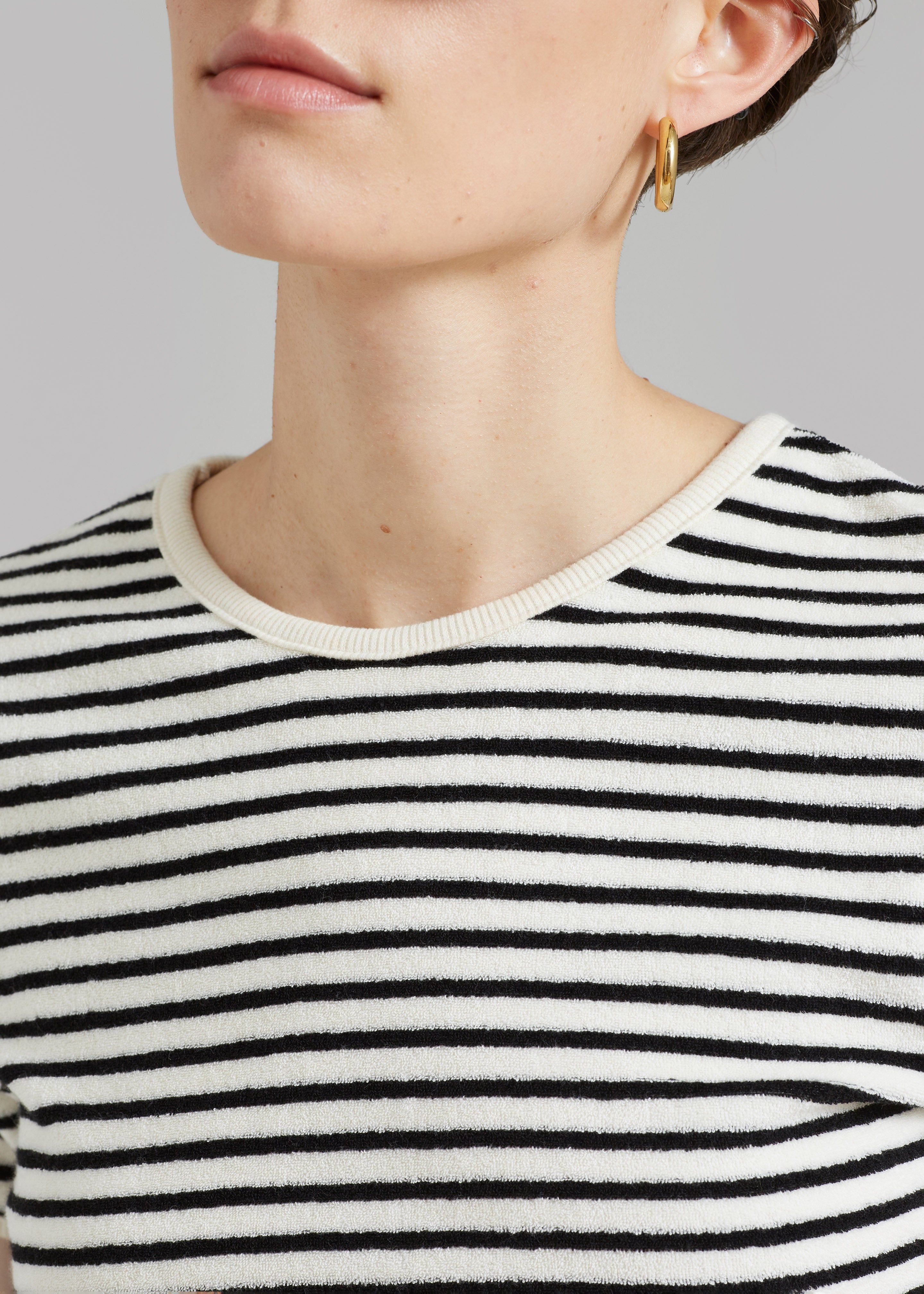 Lennox Tee - Black Stripe sold by Frankie Shop product image thumbnail 2