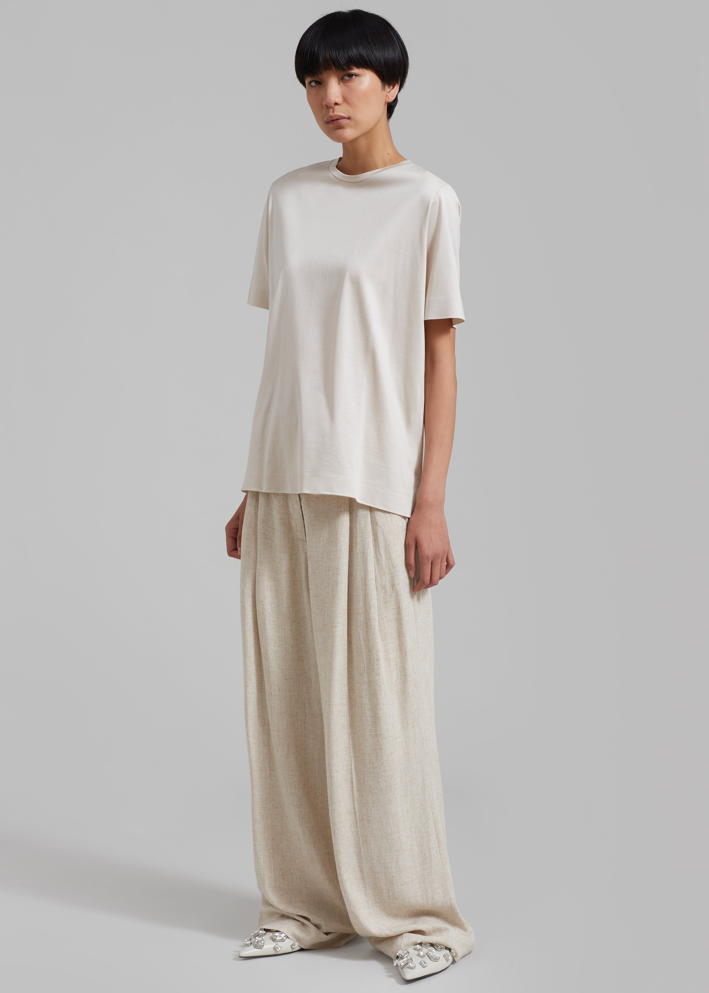 By Malene Birger Cymbaria Pants - Undyed sold by Frankie Shop product image thumbnail 4