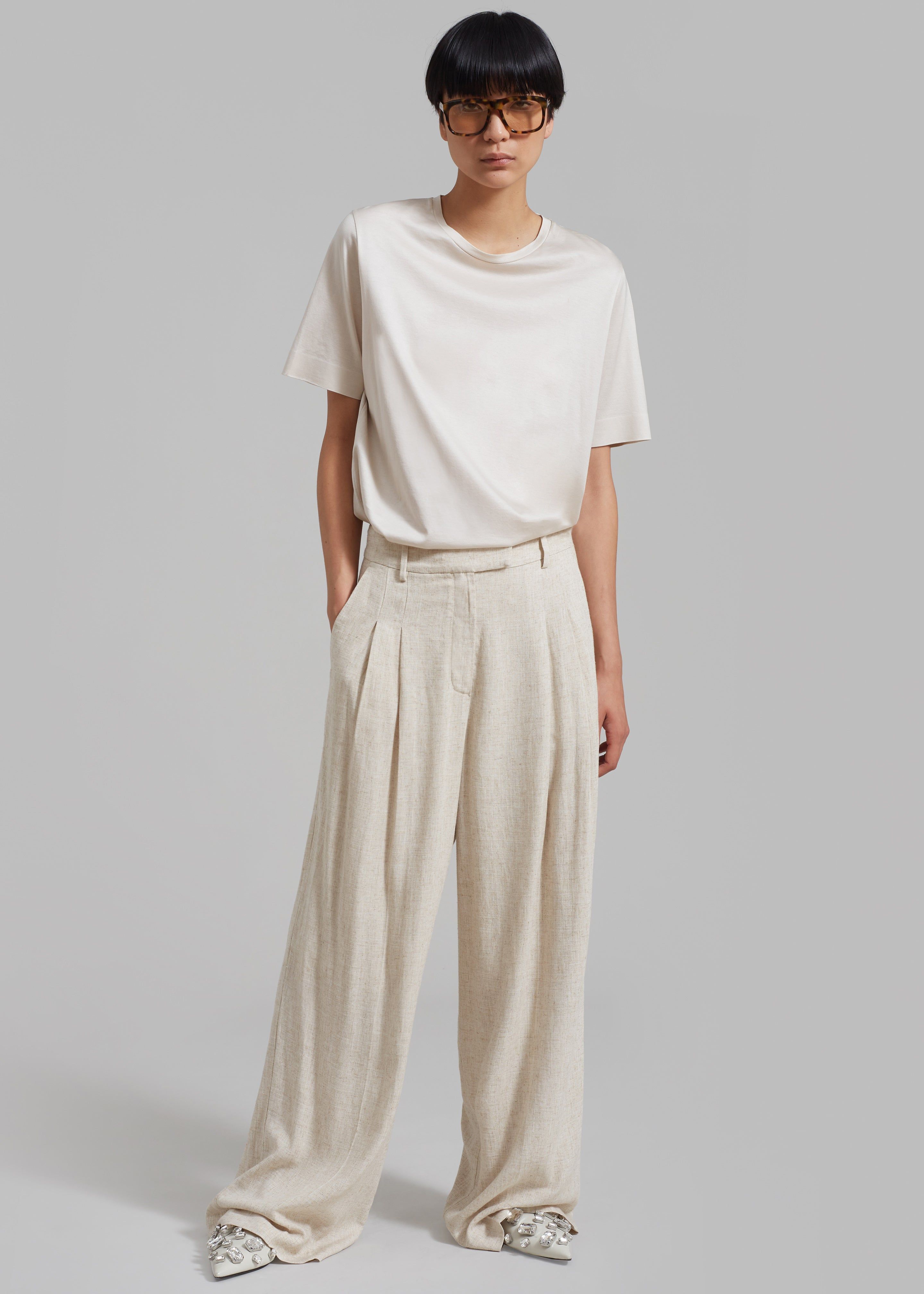By Malene Birger Cymbaria Pants - Undyed | Parallel