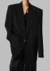 Billie Oversized Blazer - Black sold by Frankie Shop
