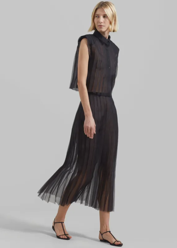 Gudu Skirt #07 - Black sold by Frankie Shop