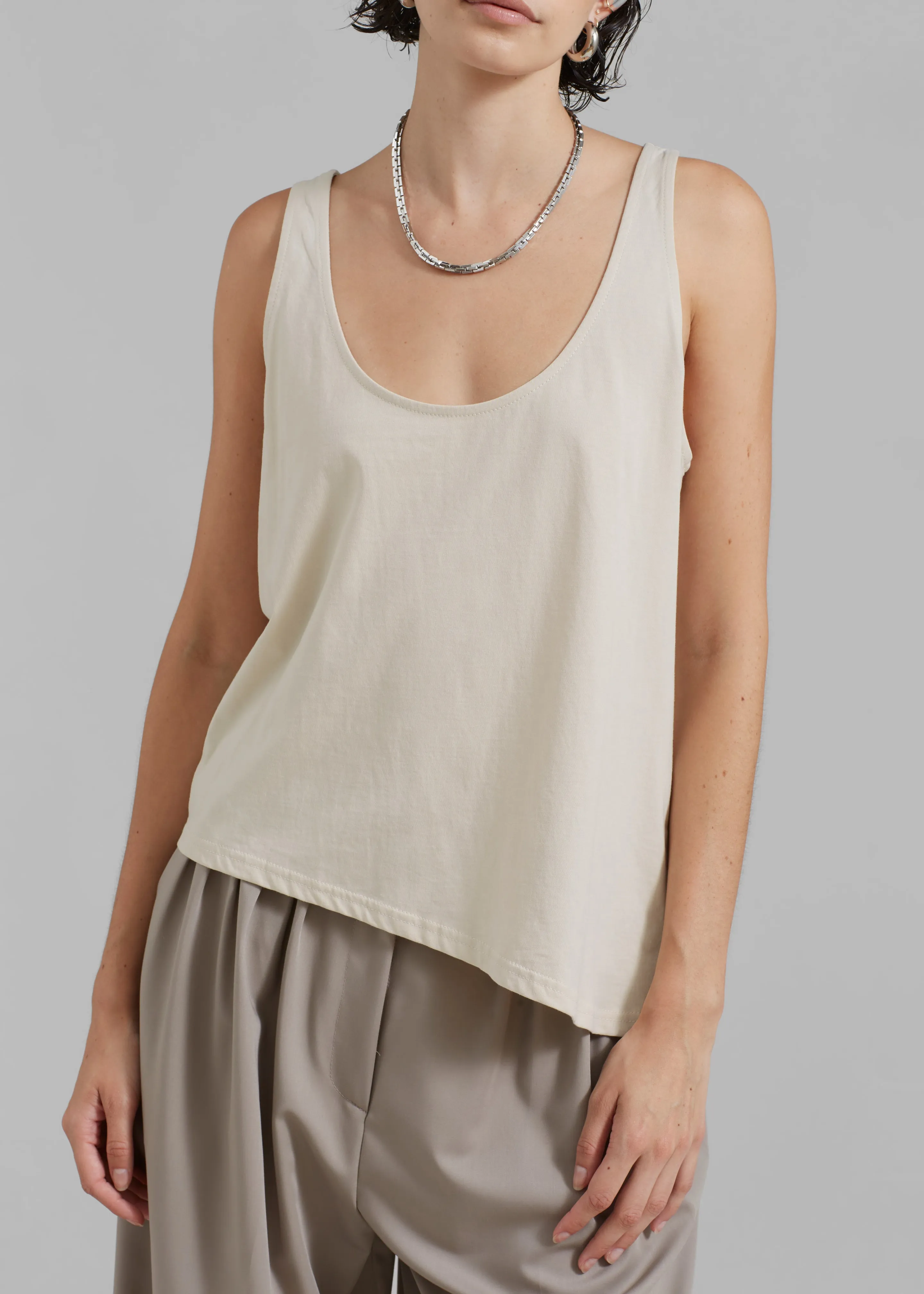 Penelope Tank Top - Beige sold by Frankie Shop product image thumbnail 5