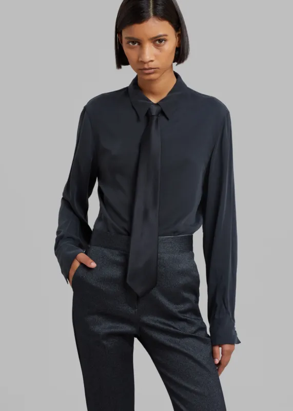 Helena Necktie - Black sold by Frankie Shop