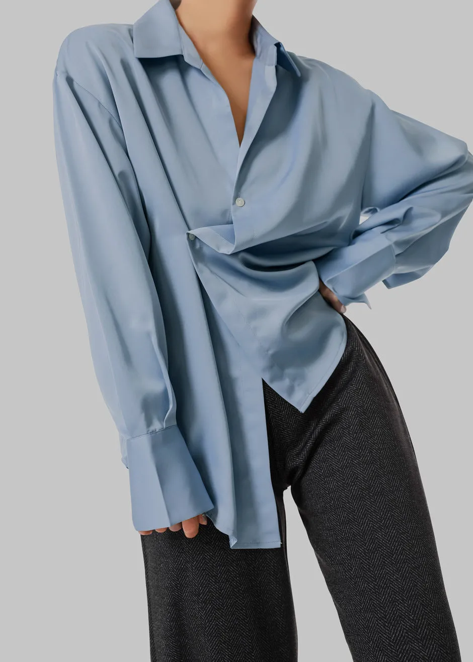 Pilvi Blouse - Sky sold by Frankie Shop