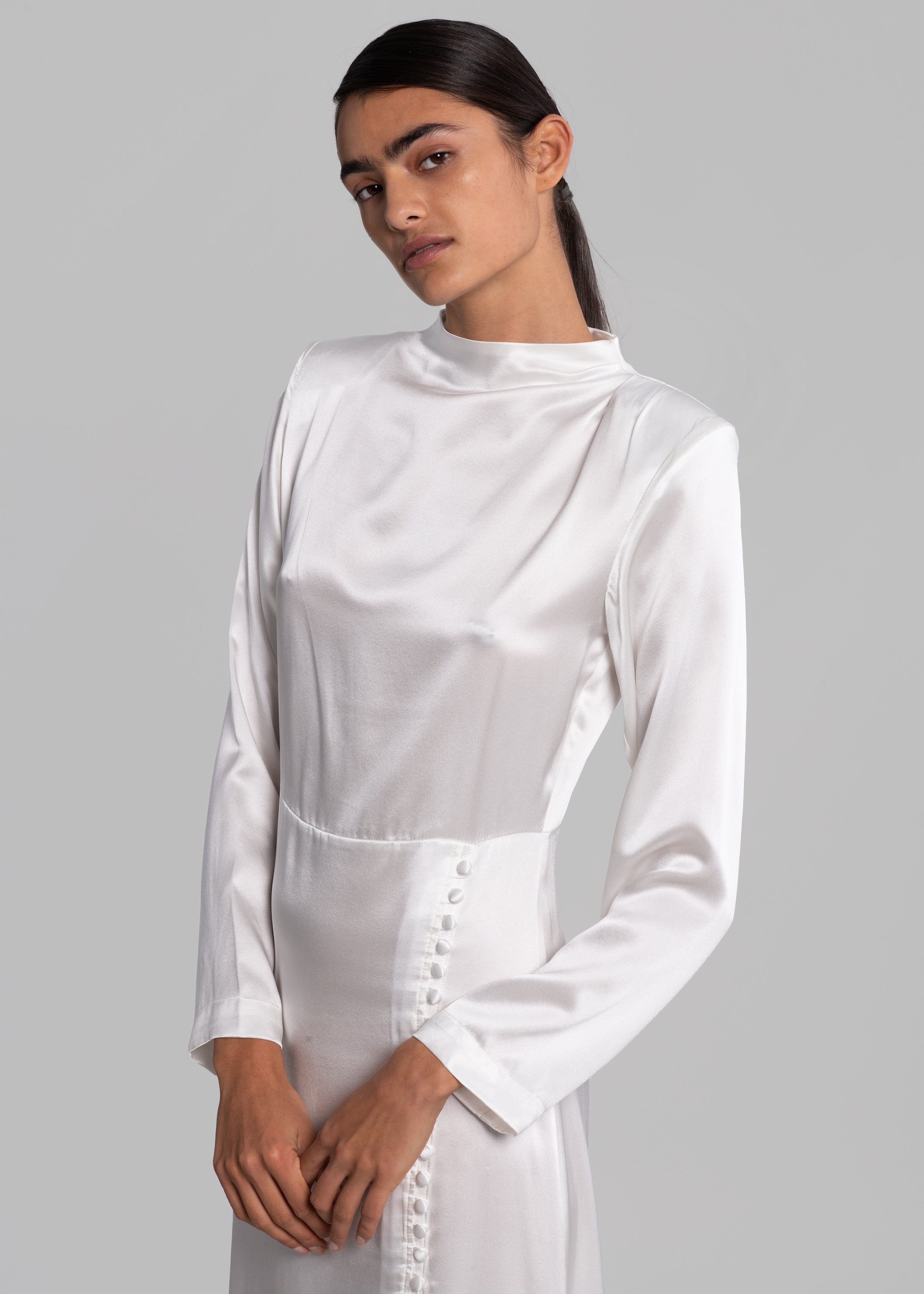 Envelope 1976 Campania Dress - White sold by Frankie Shop product image thumbnail 3