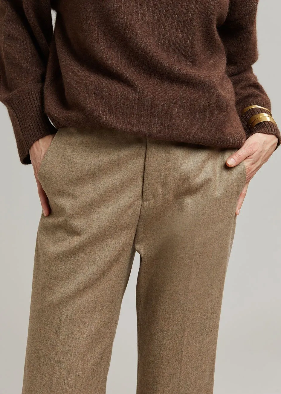 Lennon Wool Pants - Sand sold by Frankie Shop product image thumbnail 3