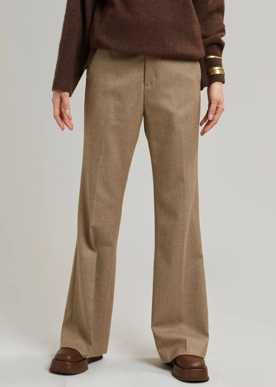 Lennon Wool Pants - Sand sold by Frankie Shop product image thumbnail 2