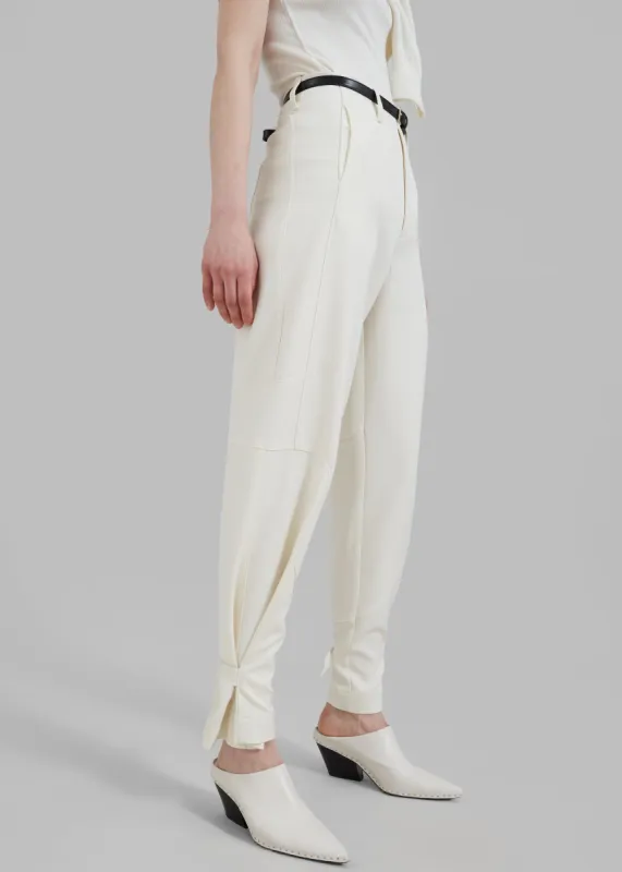 Maylis Trousers - Ivory sold by Frankie Shop