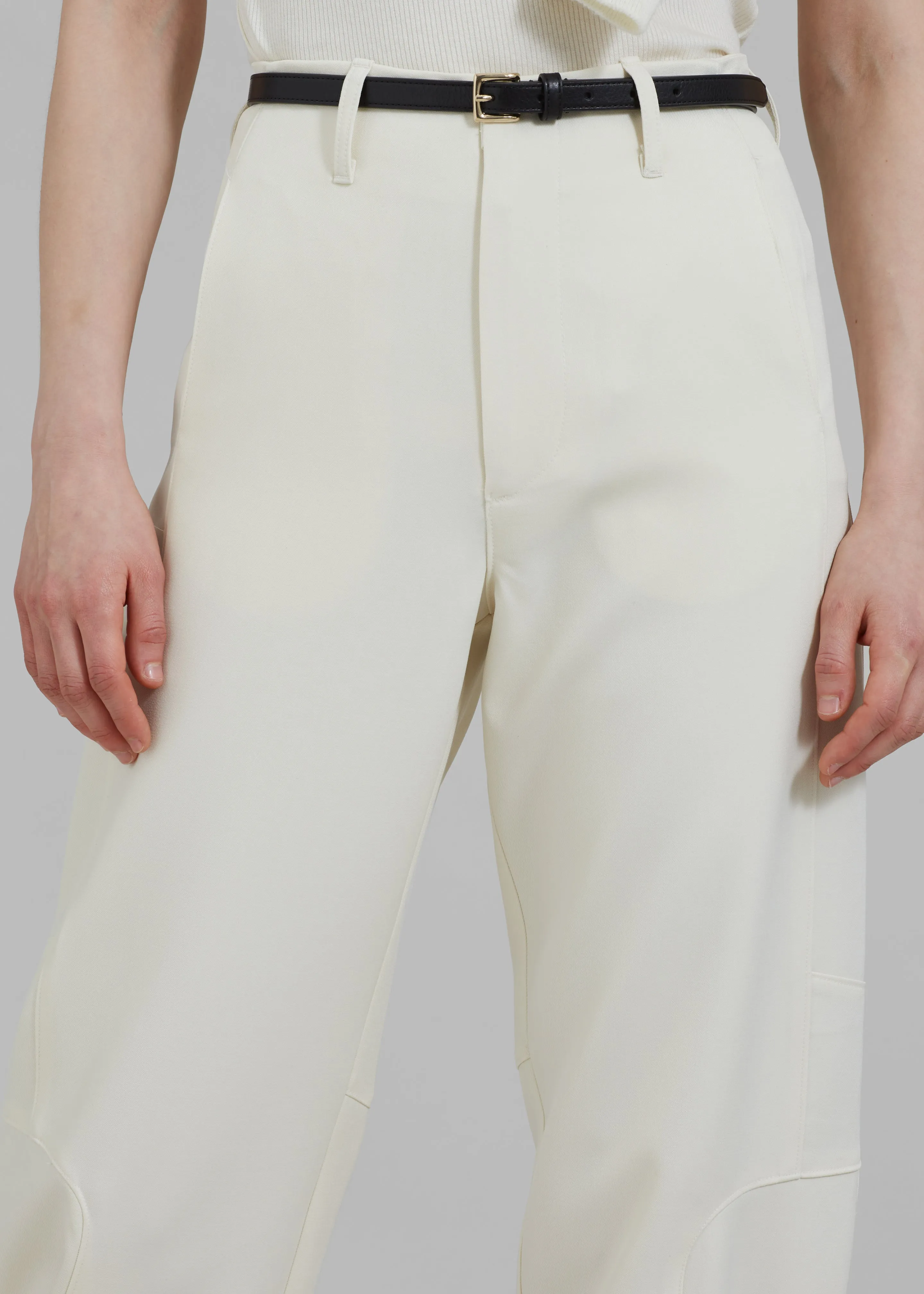 Maylis Trousers - Ivory sold by Frankie Shop product image thumbnail 4
