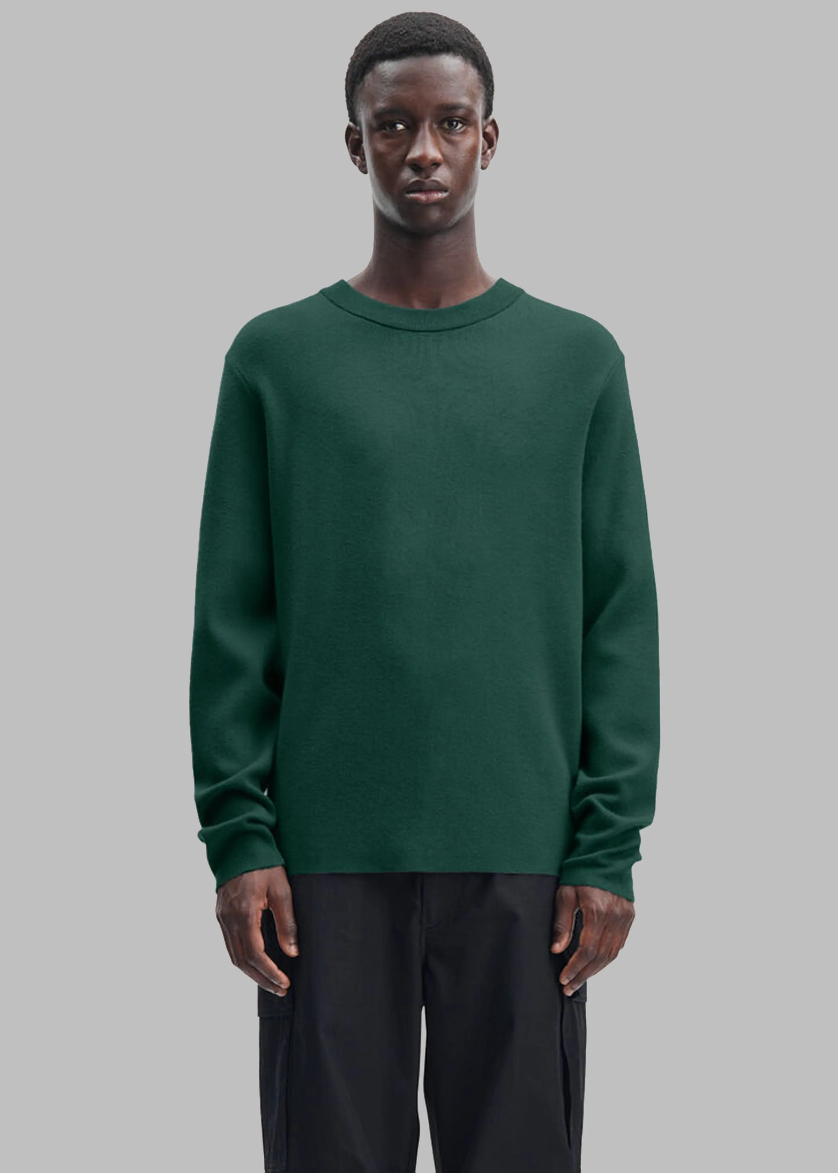 Samsøe Samsøe Gunan Crew Neck - Garden Topiary sold by Frankie Shop