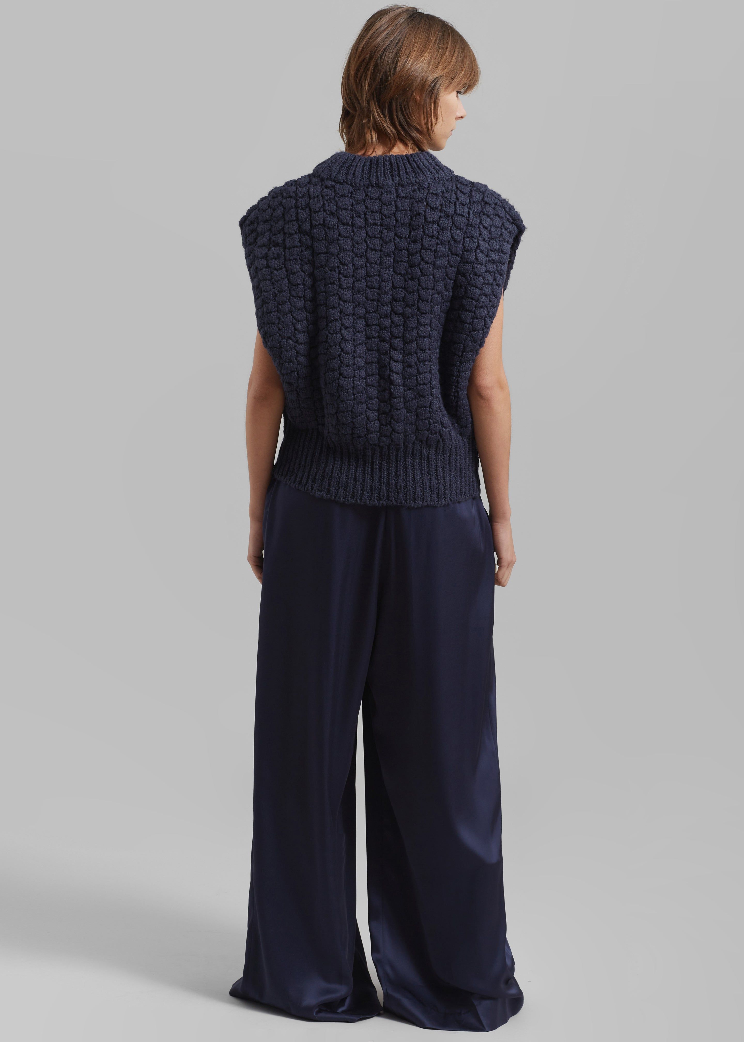 Amomento High Neck Crop Vest - Charcoal sold by Frankie Shop product image thumbnail 5