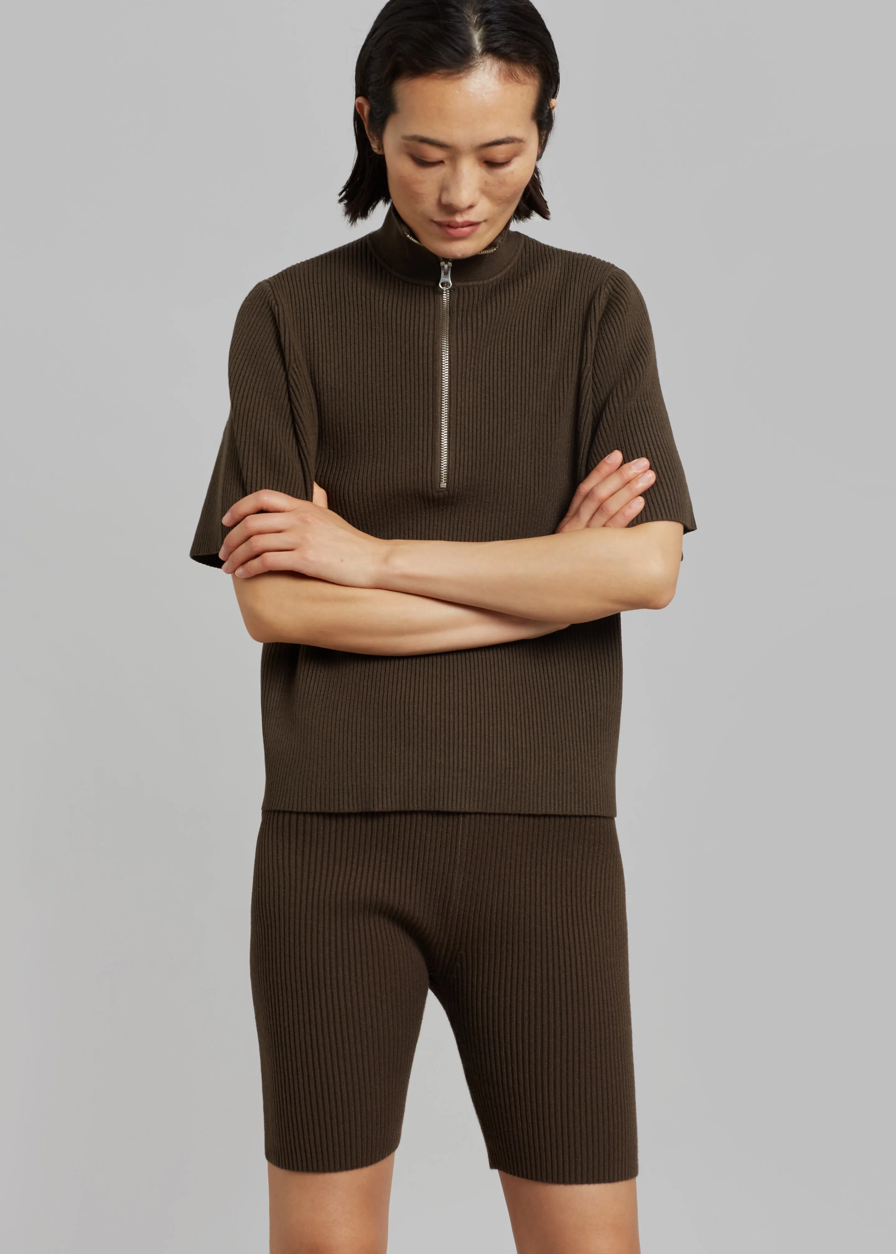 Samsøe & Samsøe Luna Shorts - Wren sold by Frankie Shop product image thumbnail 2