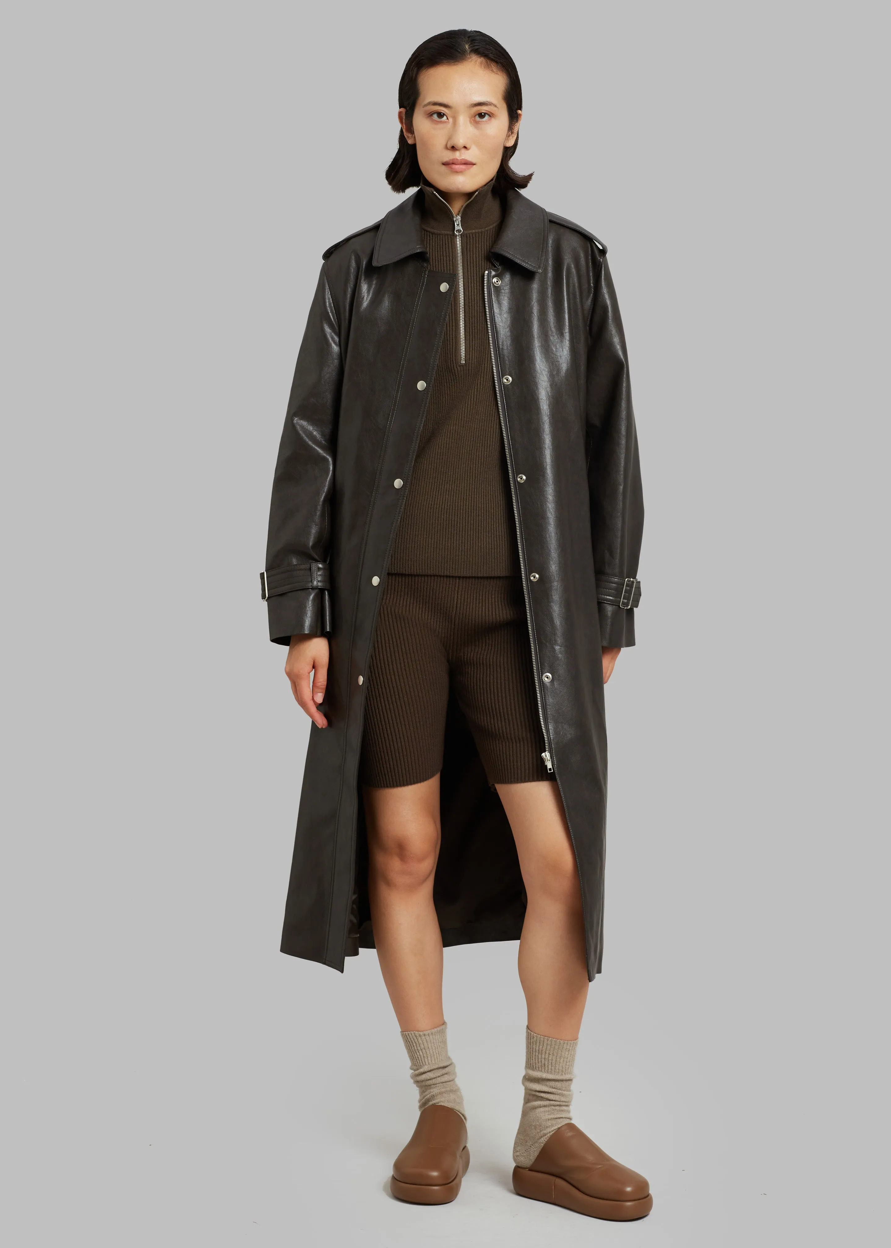 Samsøe & Samsøe Luna Shorts - Wren sold by Frankie Shop product image thumbnail 4