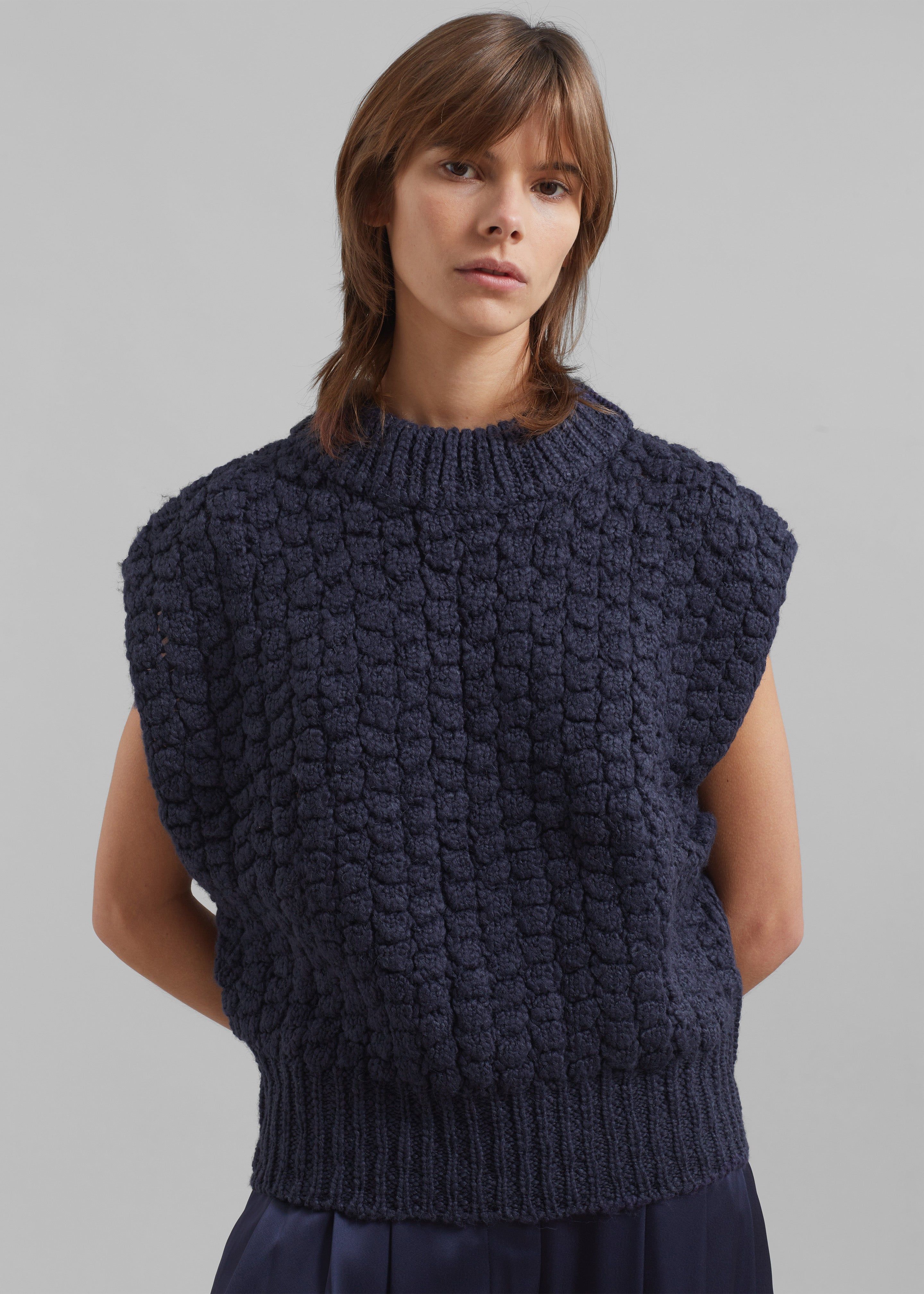 Amomento High Neck Crop Vest - Charcoal sold by Frankie Shop product image thumbnail 4