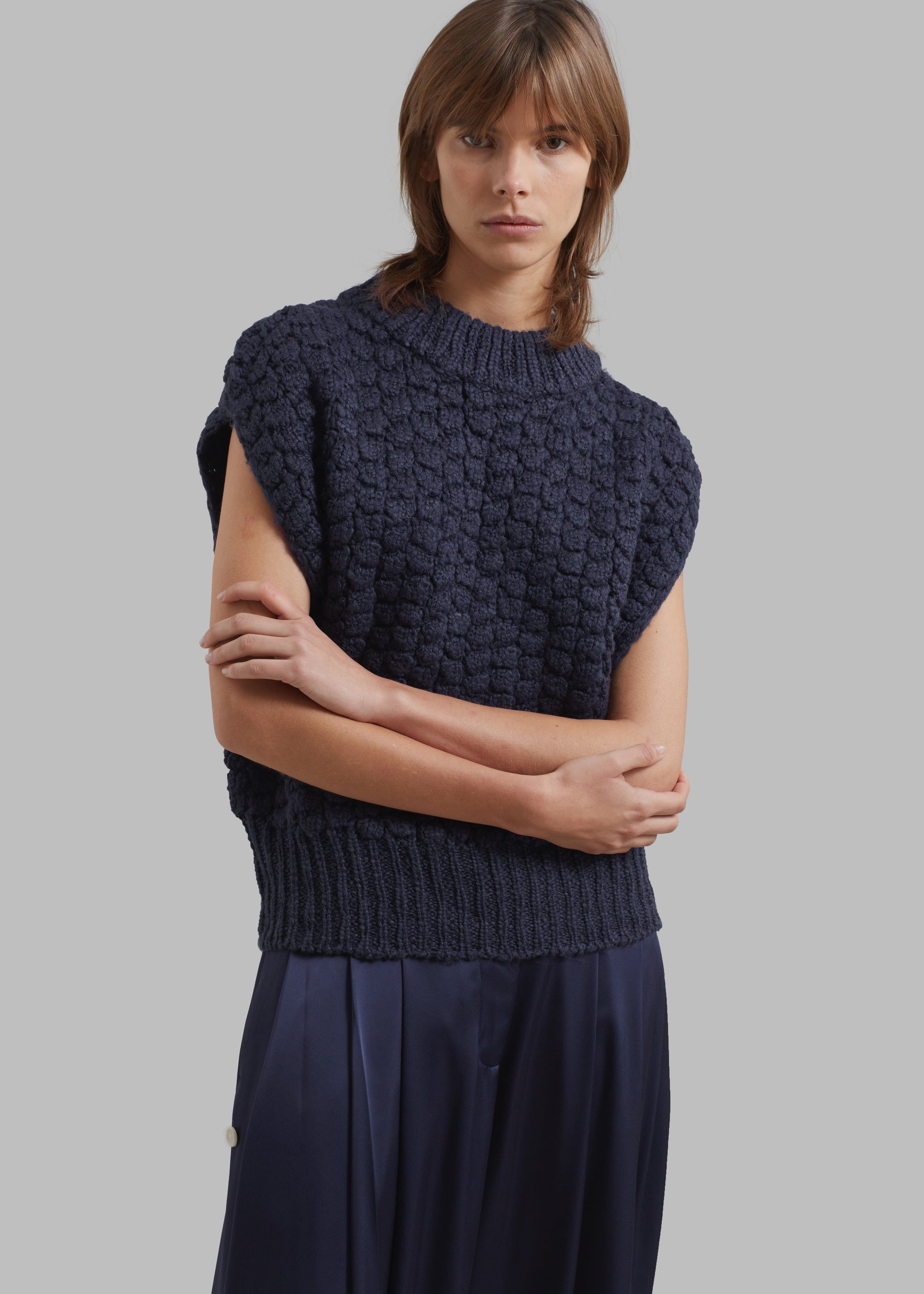 Amomento High Neck Crop Vest - Charcoal sold by Frankie Shop product image thumbnail 2