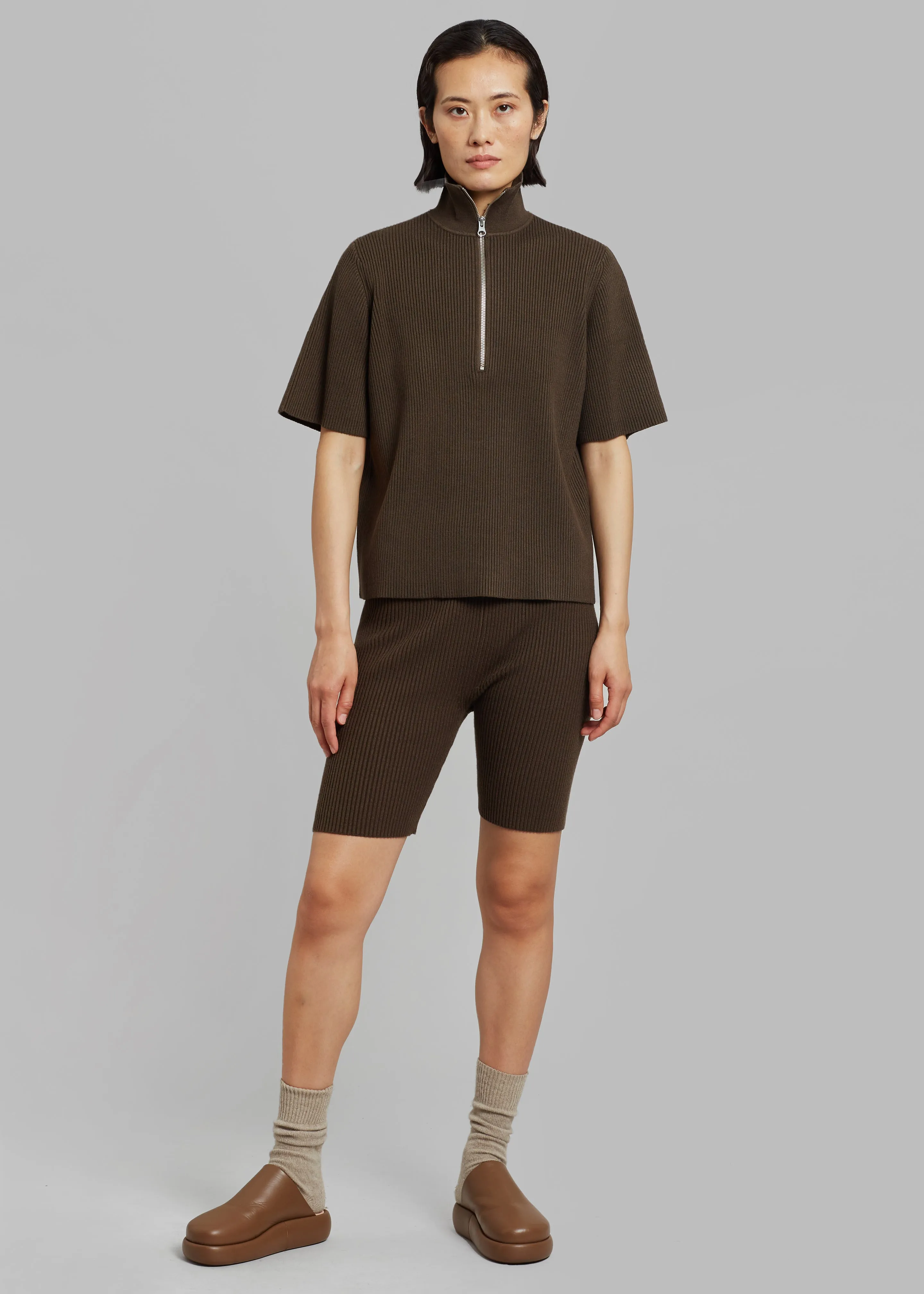 Samsøe & Samsøe Luna Shorts - Wren sold by Frankie Shop