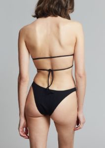 Lido Tredici Rib Swimsuit - Black sold by Frankie Shop