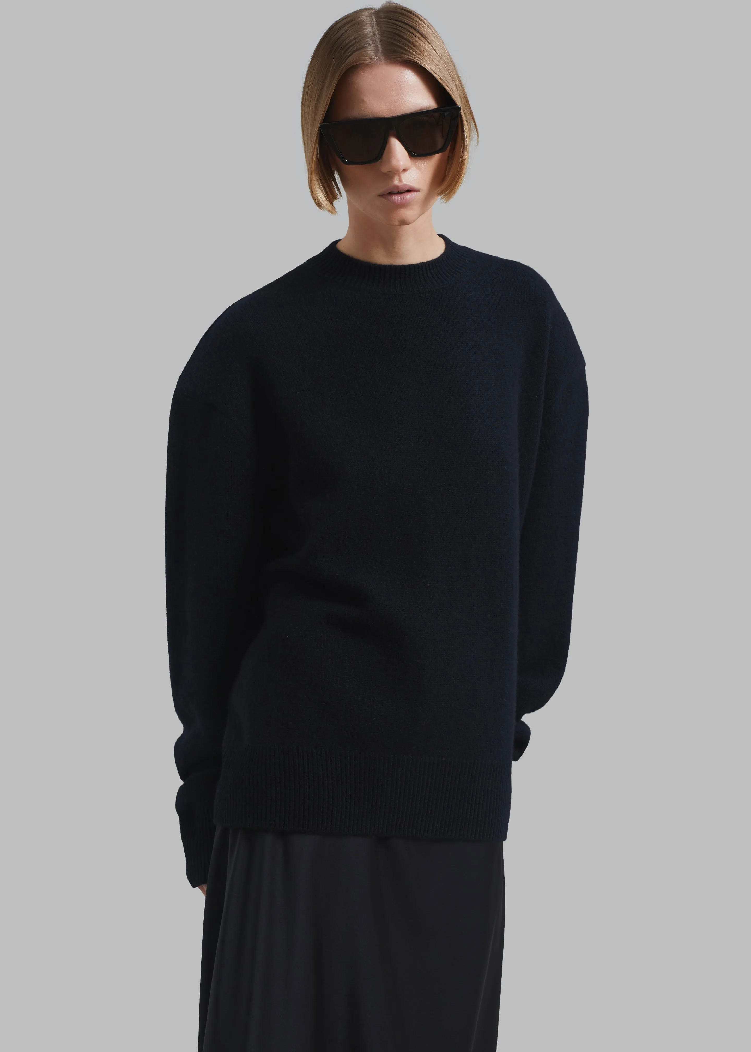 Rafaela Padded Knit Sweater - Black sold by Frankie Shop product image thumbnail 2