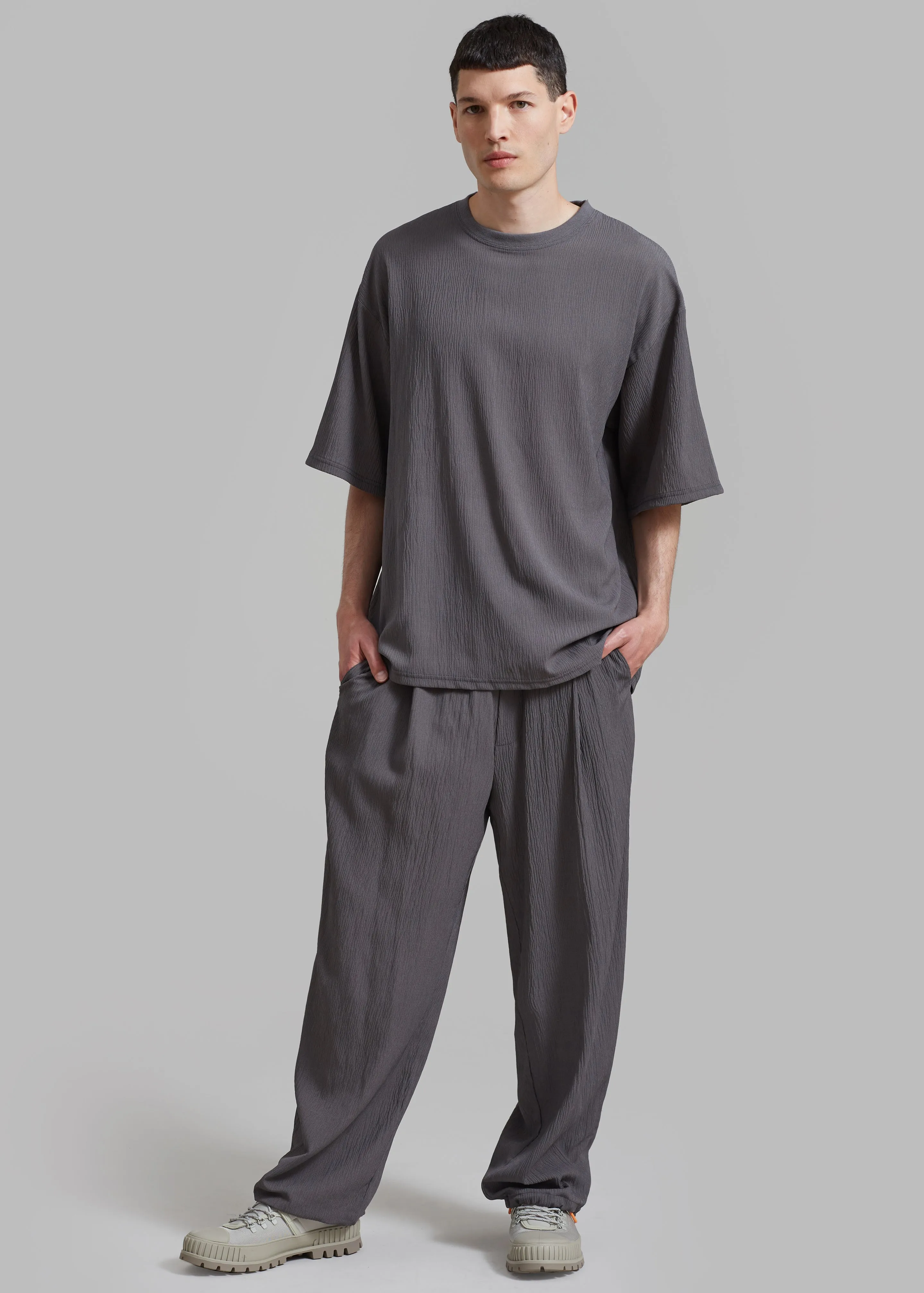 Eliott Crinkle Pants - Charcoal sold by Frankie Shop product image thumbnail 2