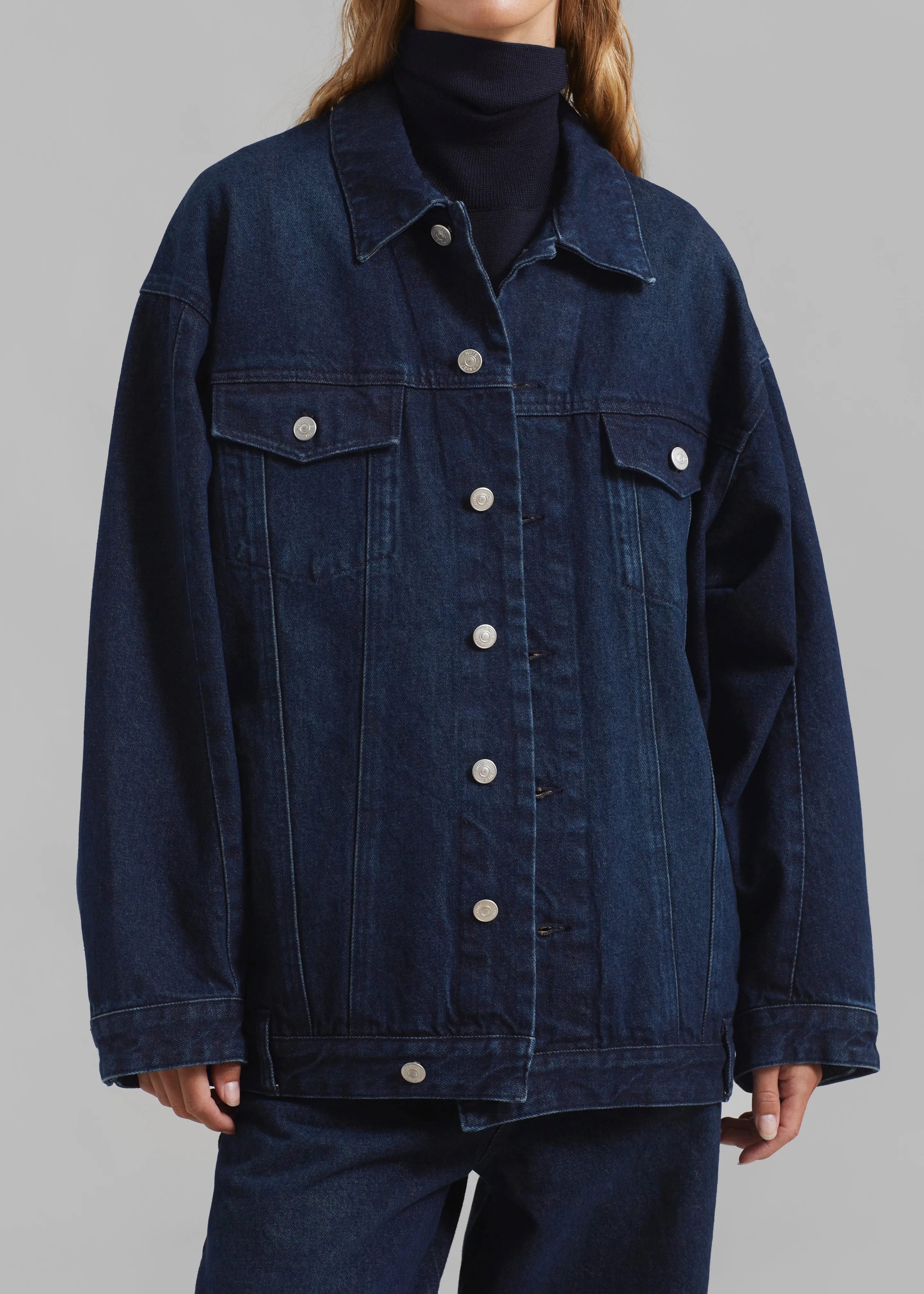 William Denim Jacket - Dark Wash sold by Frankie Shop product image thumbnail 5