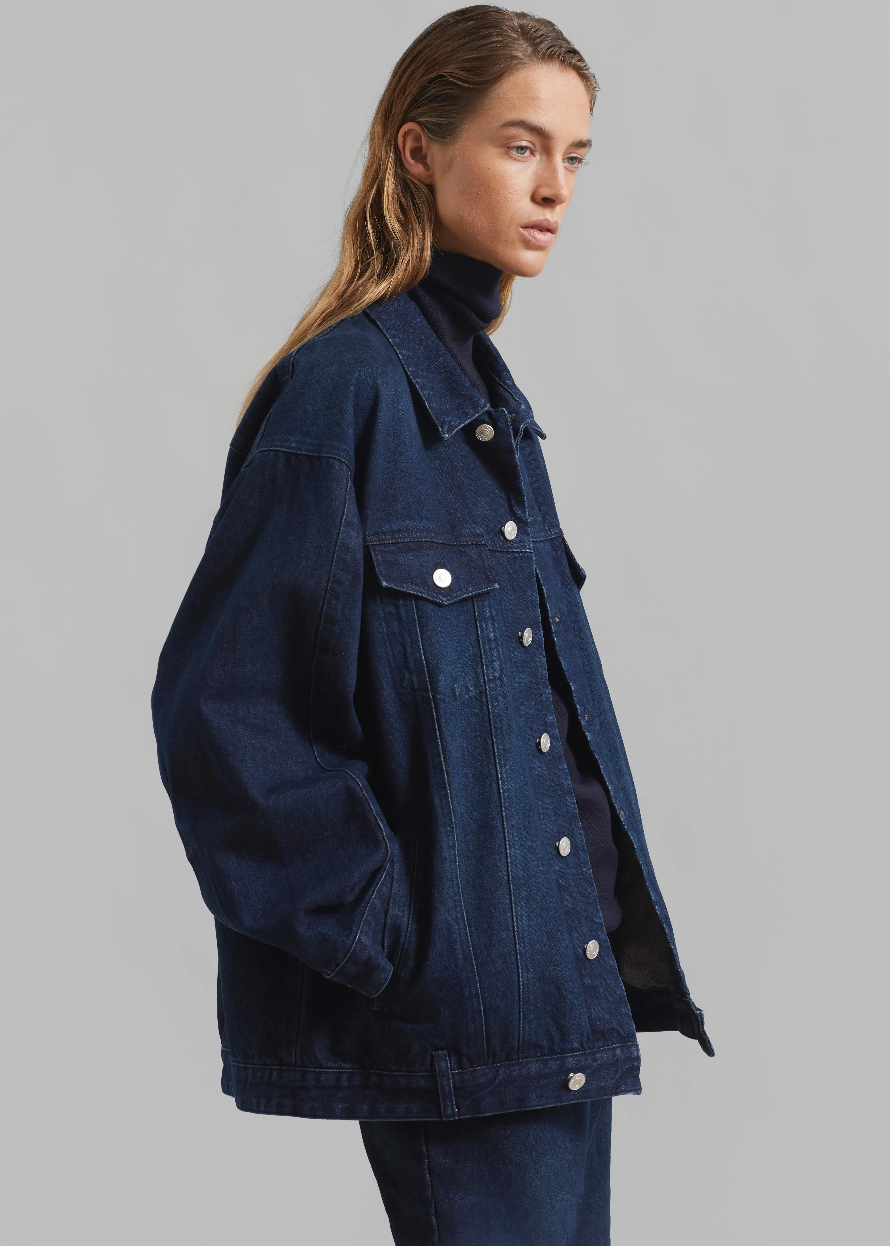 William Denim Jacket - Dark Wash sold by Frankie Shop product image thumbnail 3