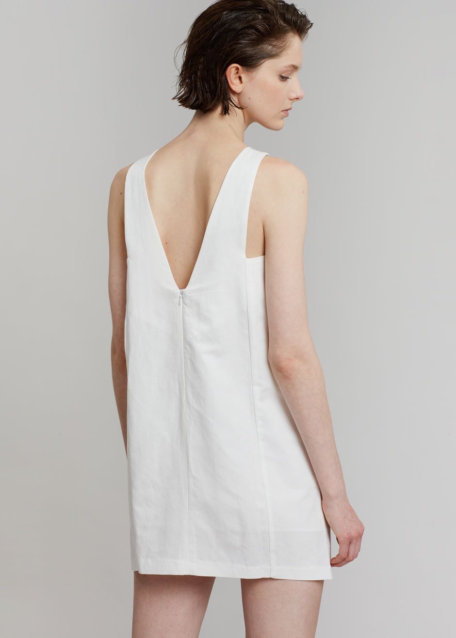 Lola Mini Dress - White sold by Frankie Shop product image thumbnail 2