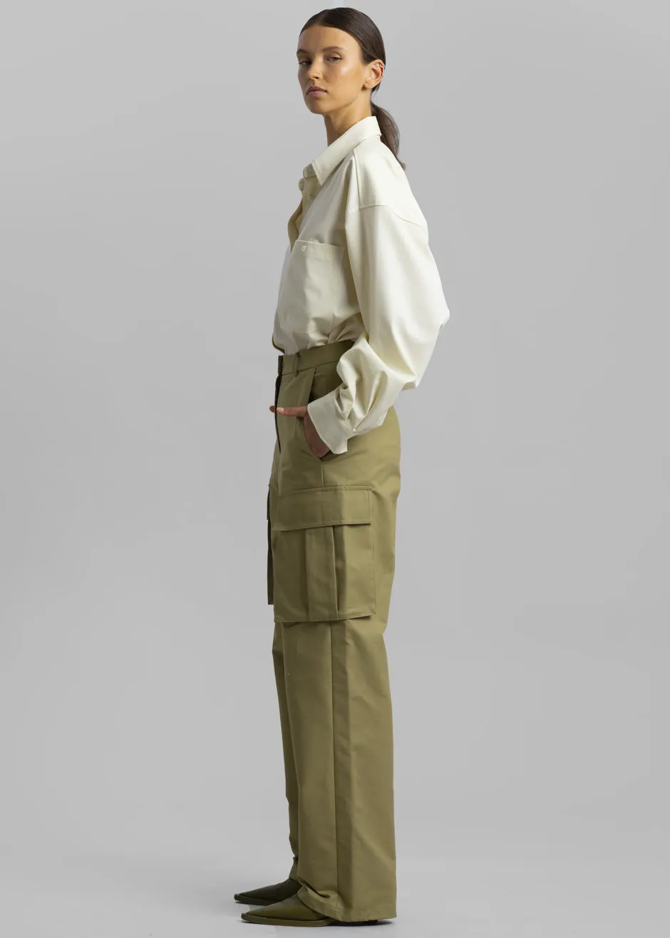 Gia Cargo Pants - Khaki sold by Frankie Shop product image thumbnail 4