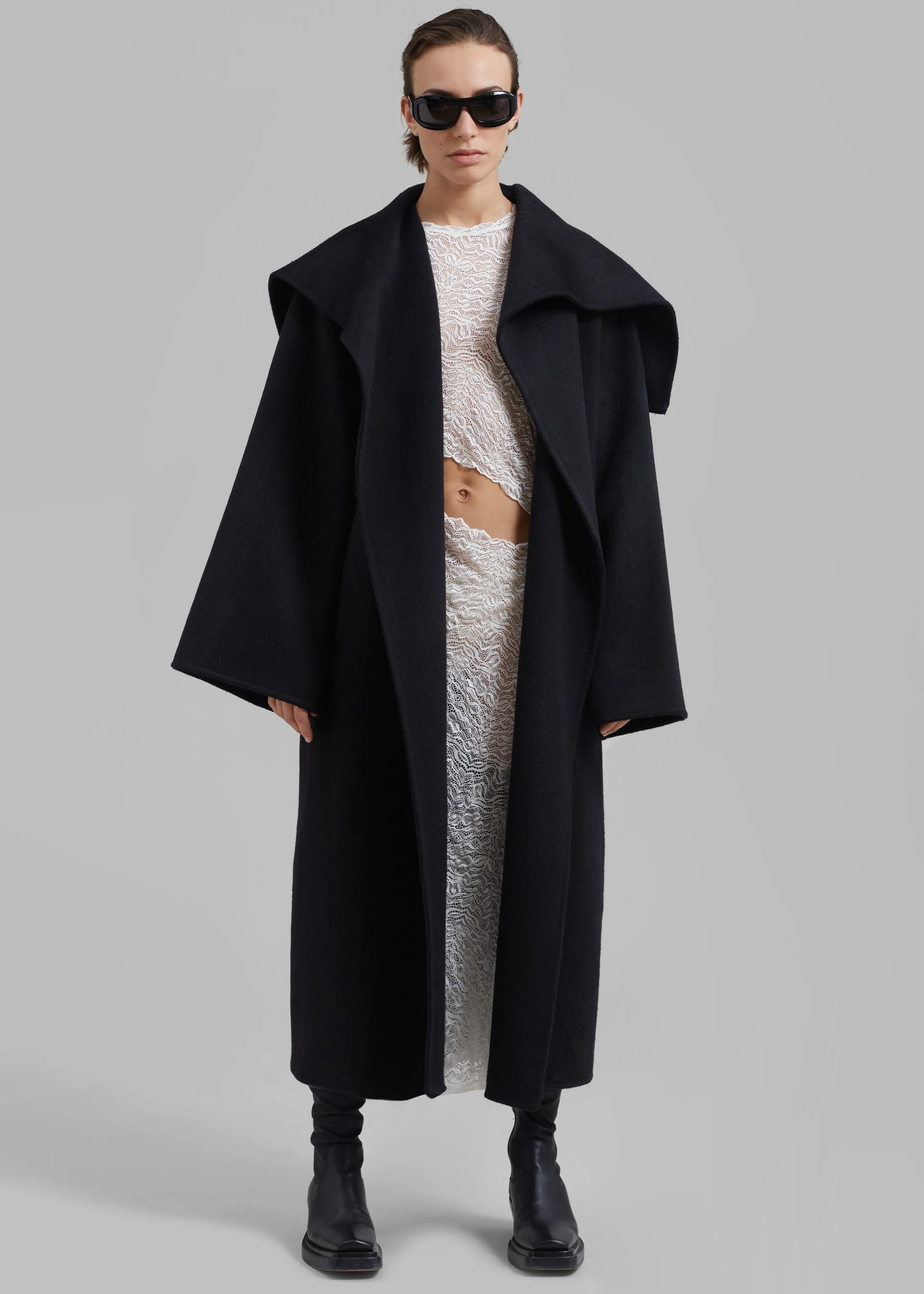 Evelyn Coat - Black sold by Frankie Shop product image thumbnail 5