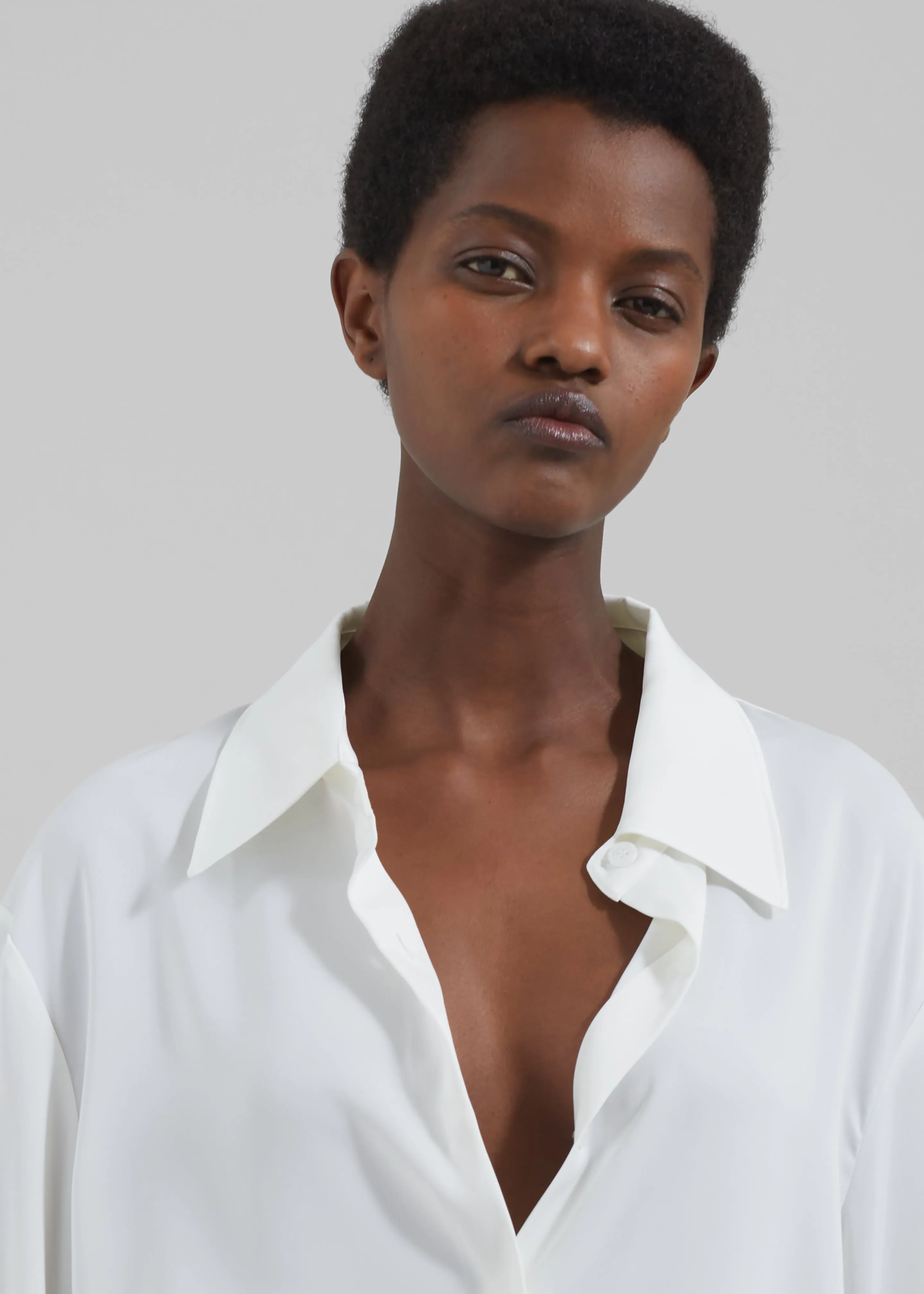 Daylin Button Up Shirt - Ivory sold by Frankie Shop product image thumbnail 5