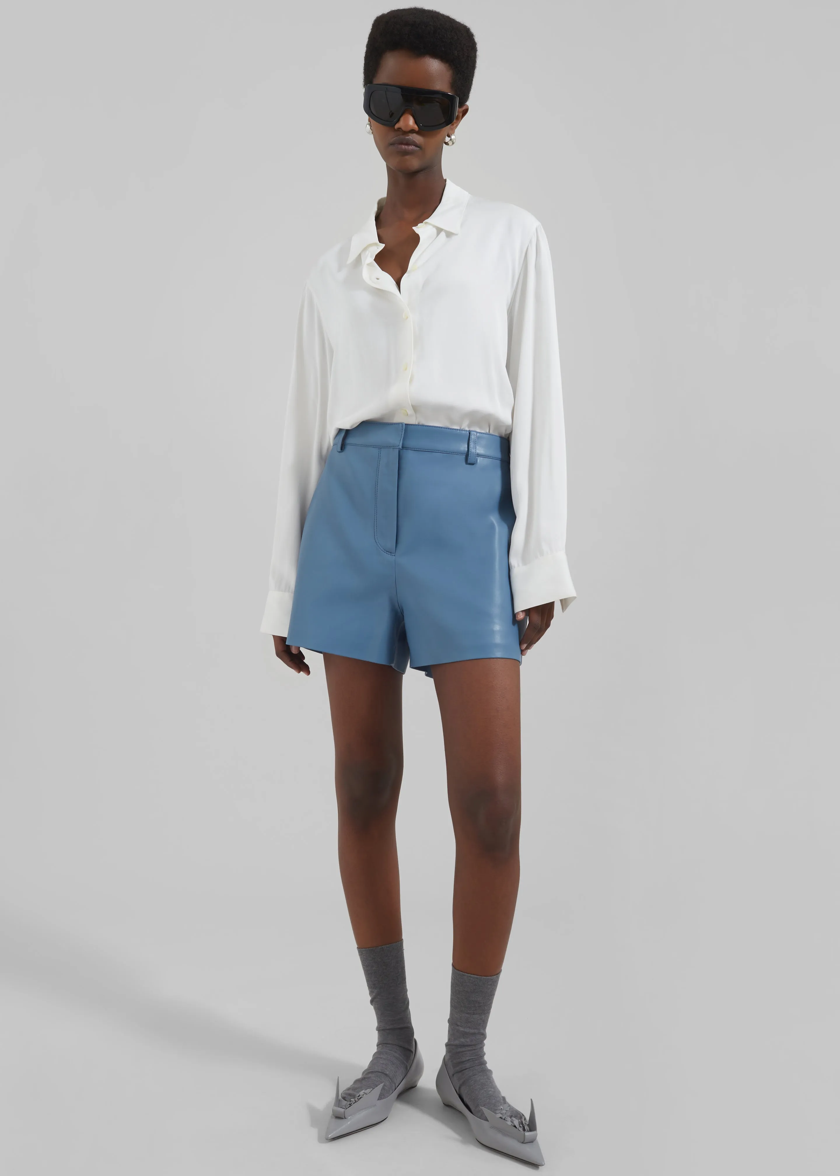 Daylin Button Up Shirt - Ivory sold by Frankie Shop product image thumbnail 2