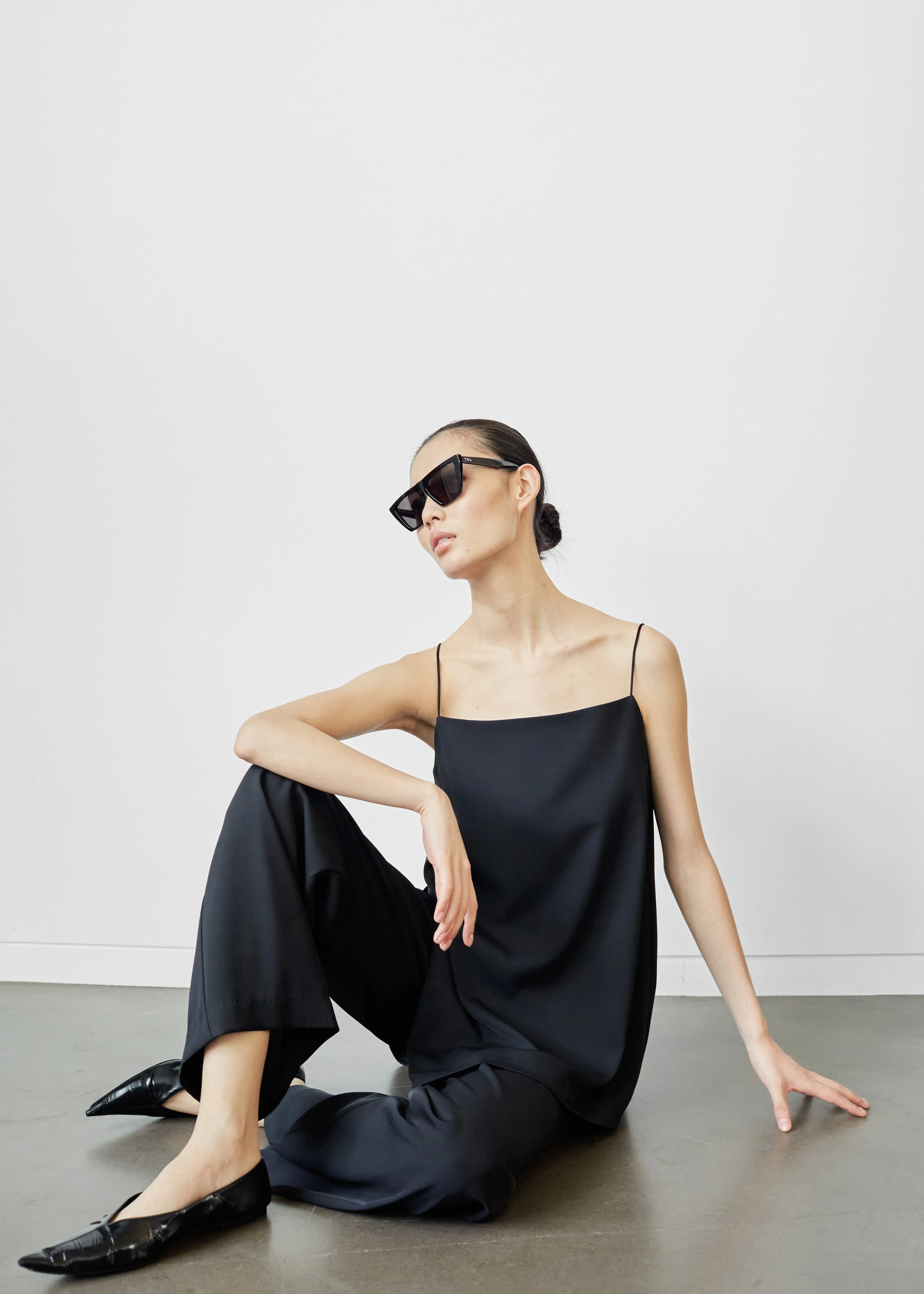 Imre Trousers - Black sold by Frankie Shop product image thumbnail 5