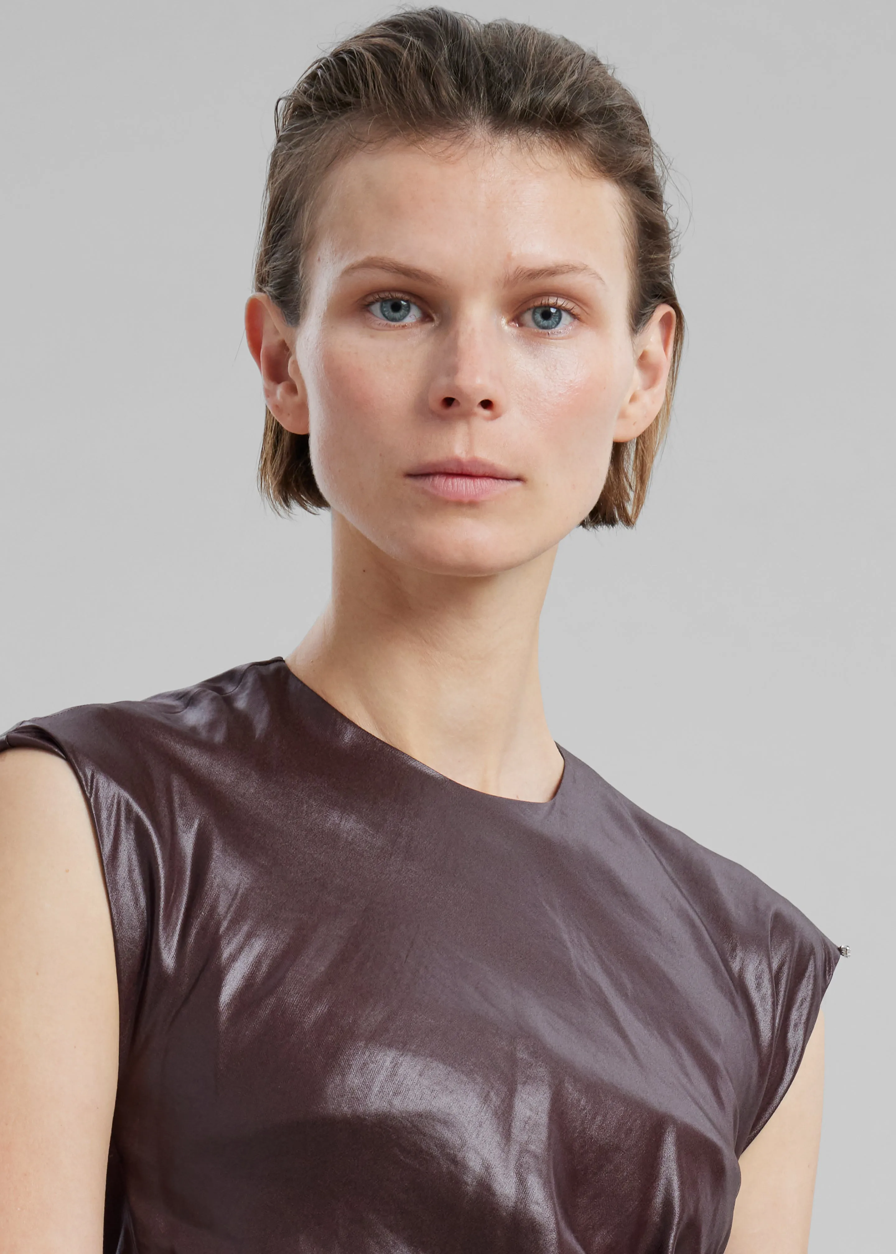 Sportmax Guelfo Dress - Dark Brown sold by Frankie Shop product image thumbnail 5