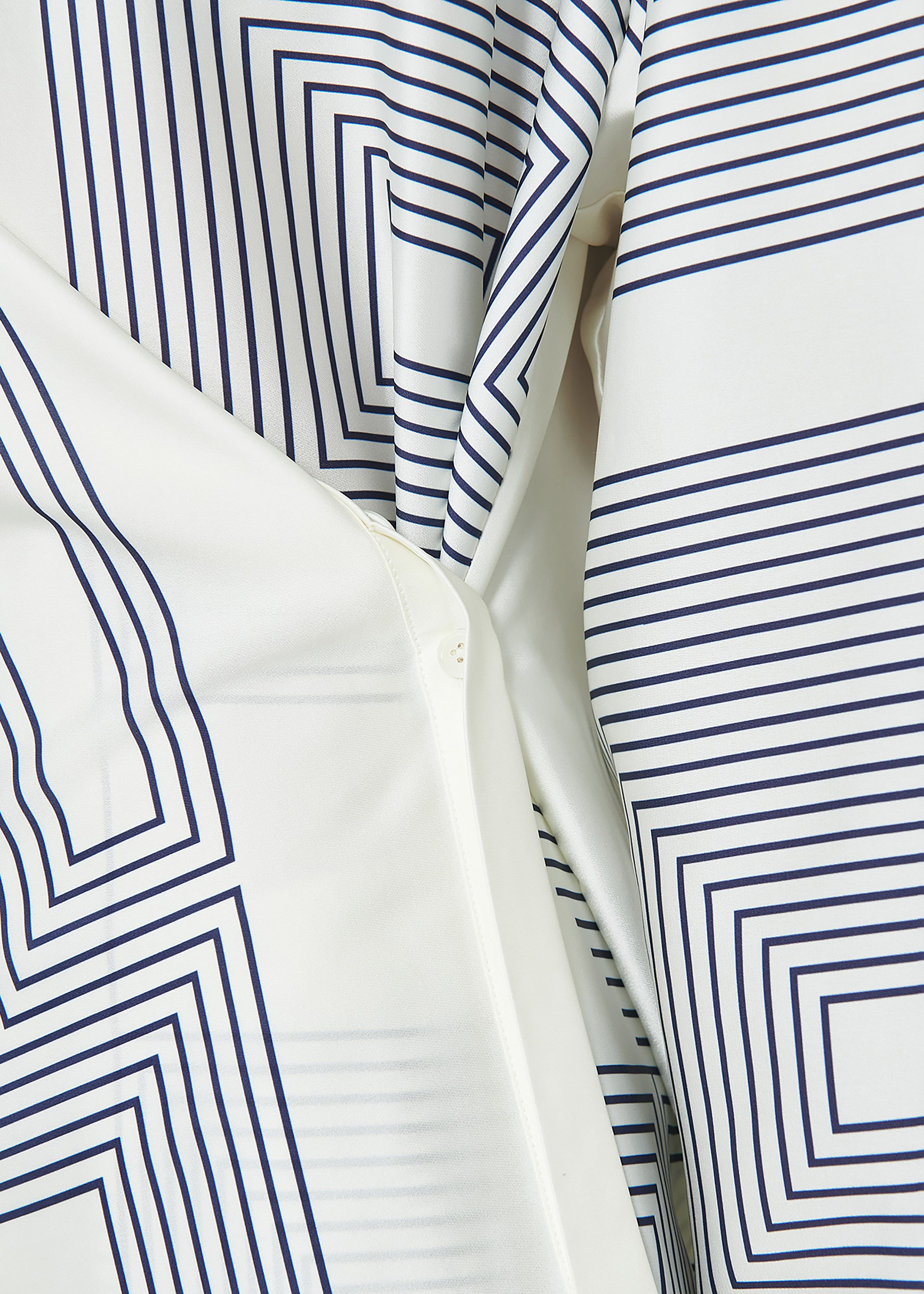 Low Classic Wrap Print Shirt - Print sold by Frankie Shop product image thumbnail 7