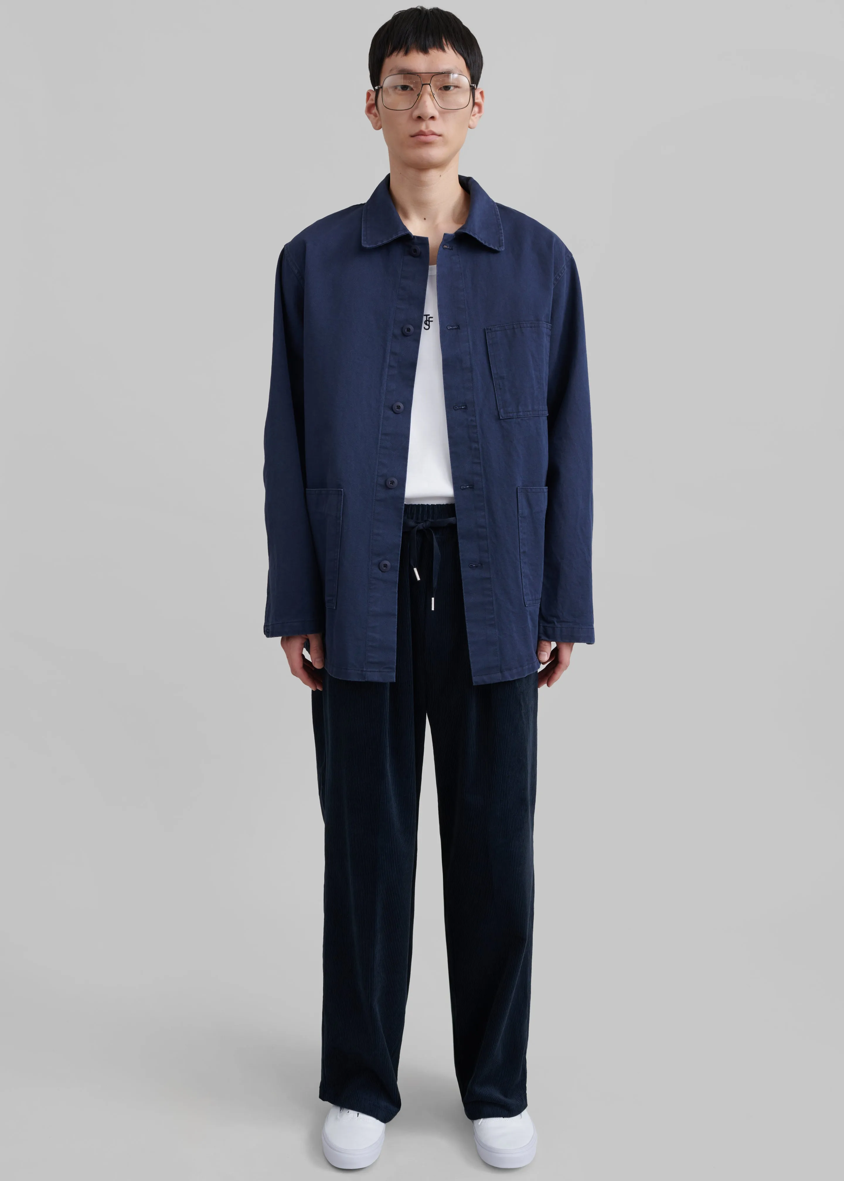 Julien Utility Jacket - Navy sold by Frankie Shop product image thumbnail 4