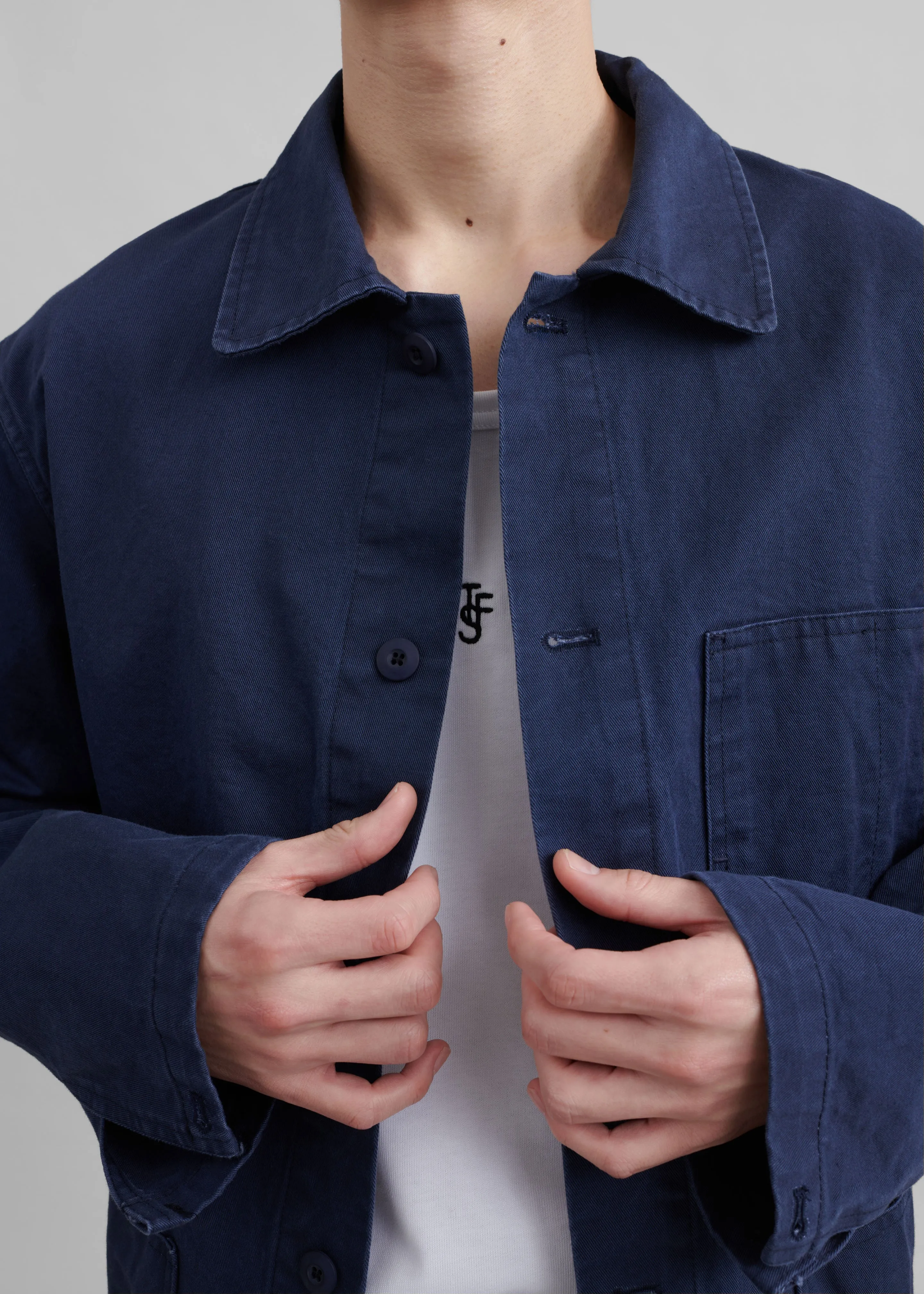 Julien Utility Jacket - Navy sold by Frankie Shop product image thumbnail 5