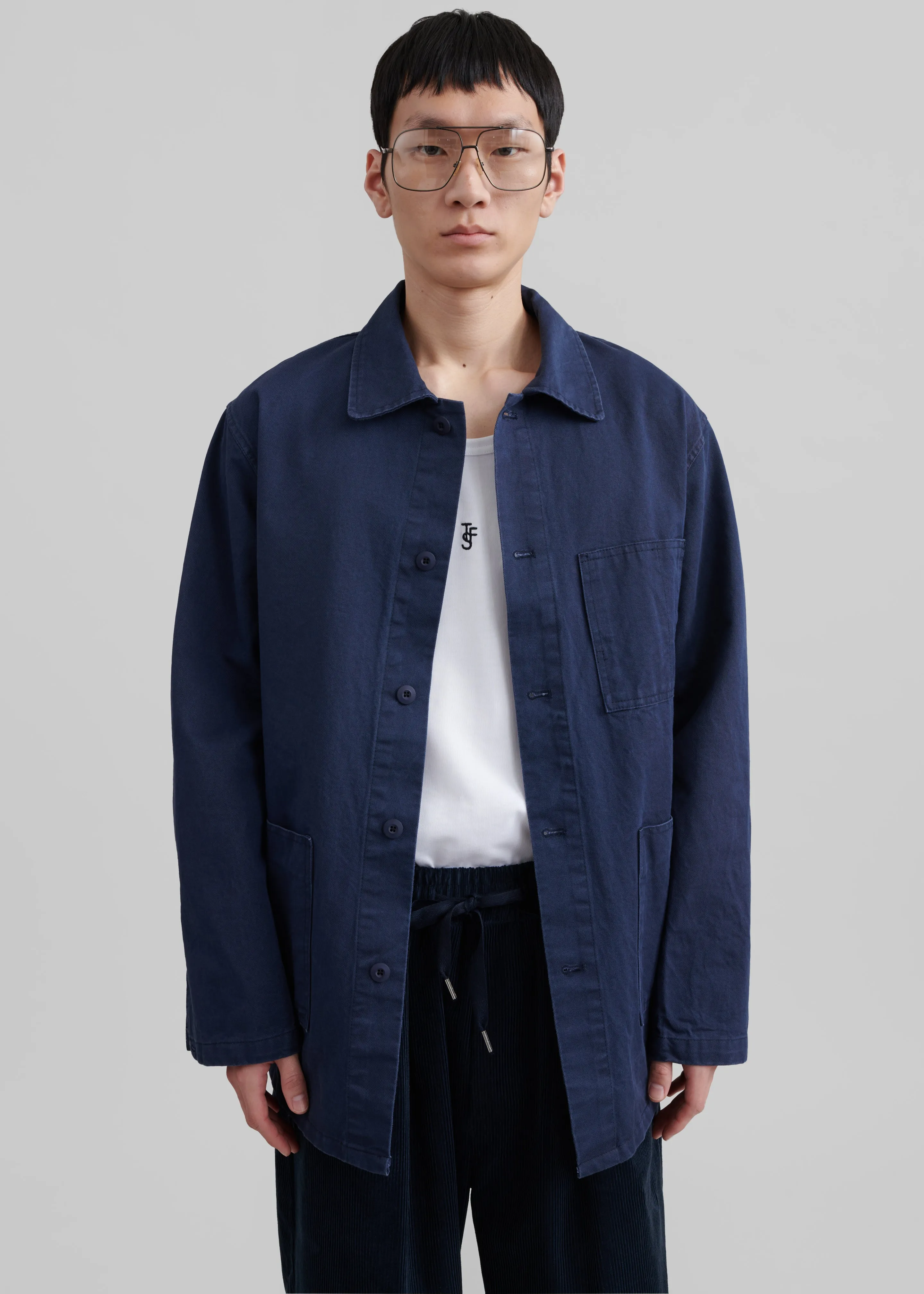Julien Utility Jacket - Navy sold by Frankie Shop product image thumbnail 2