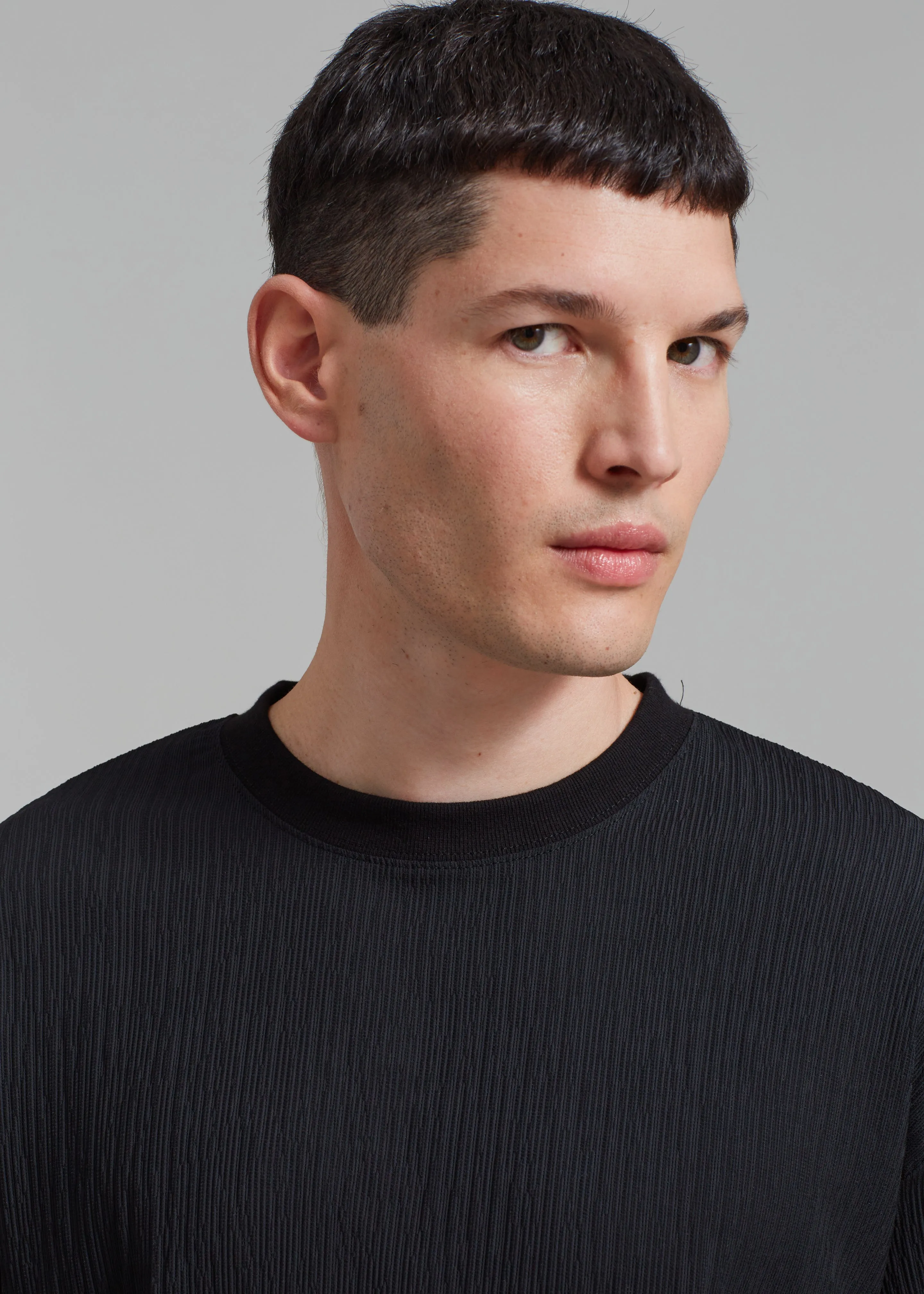 Eliott Crinkle Tee - Black sold by Frankie Shop product image thumbnail 2