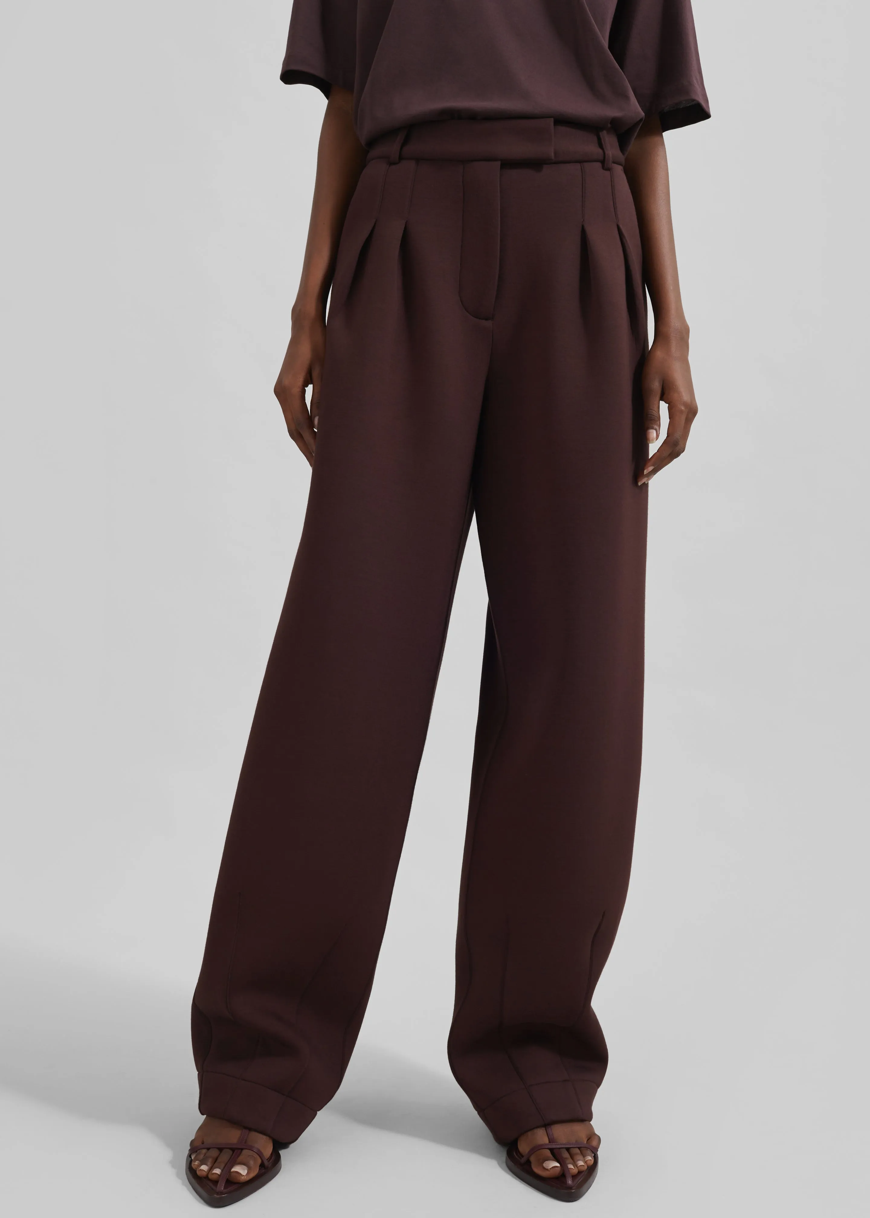Remain Soft Cocoon Pants - Chocolate Plum sold by Frankie Shop product image thumbnail 2