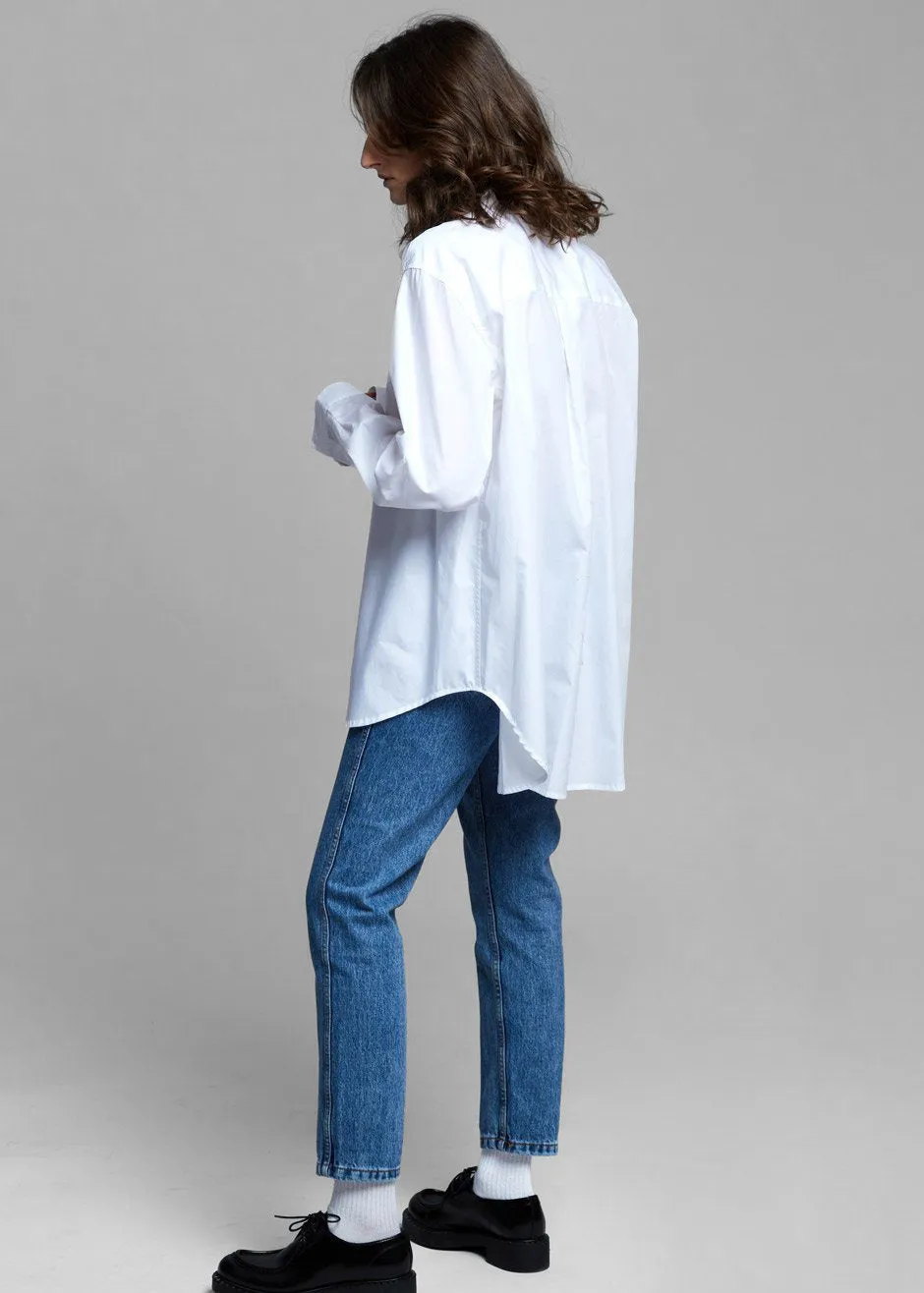 Dusky Classic Oversized Shirt - White sold by Frankie Shop product image thumbnail 2