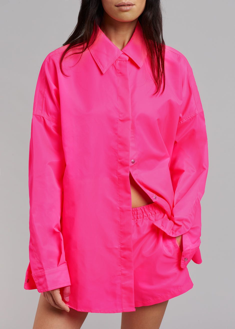 Perla Gym Shorts - Hot Pink sold by Frankie Shop product image thumbnail 5