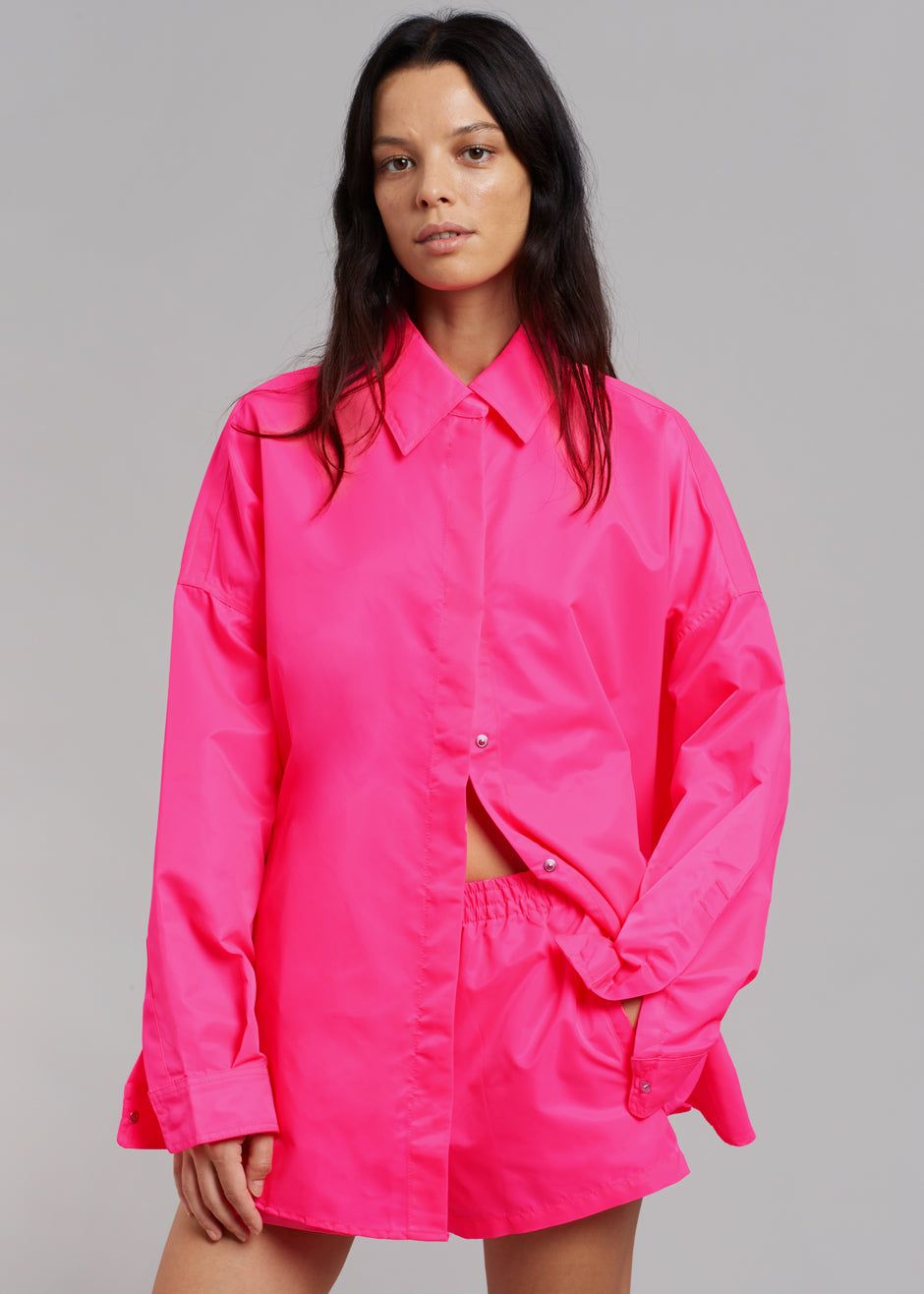 Perla Gym Shorts - Hot Pink sold by Frankie Shop product image thumbnail 2